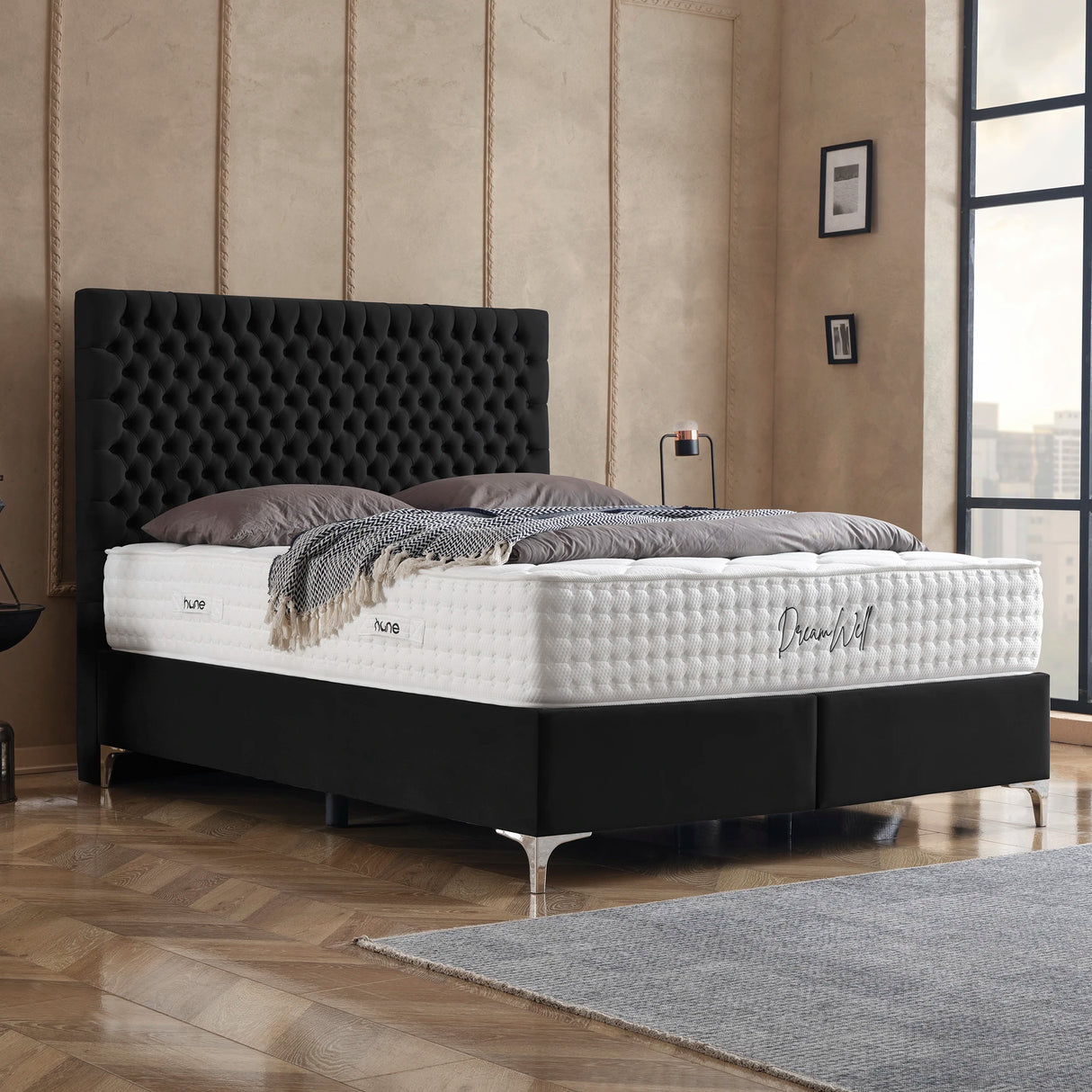 Bett mit Stauraum LONDON