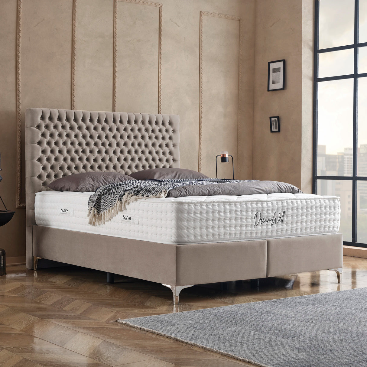 Bett mit Stauraum LONDON