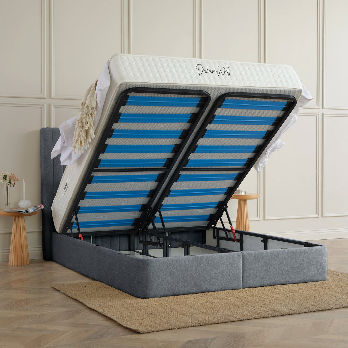 Bett mit Stauraum MIRA