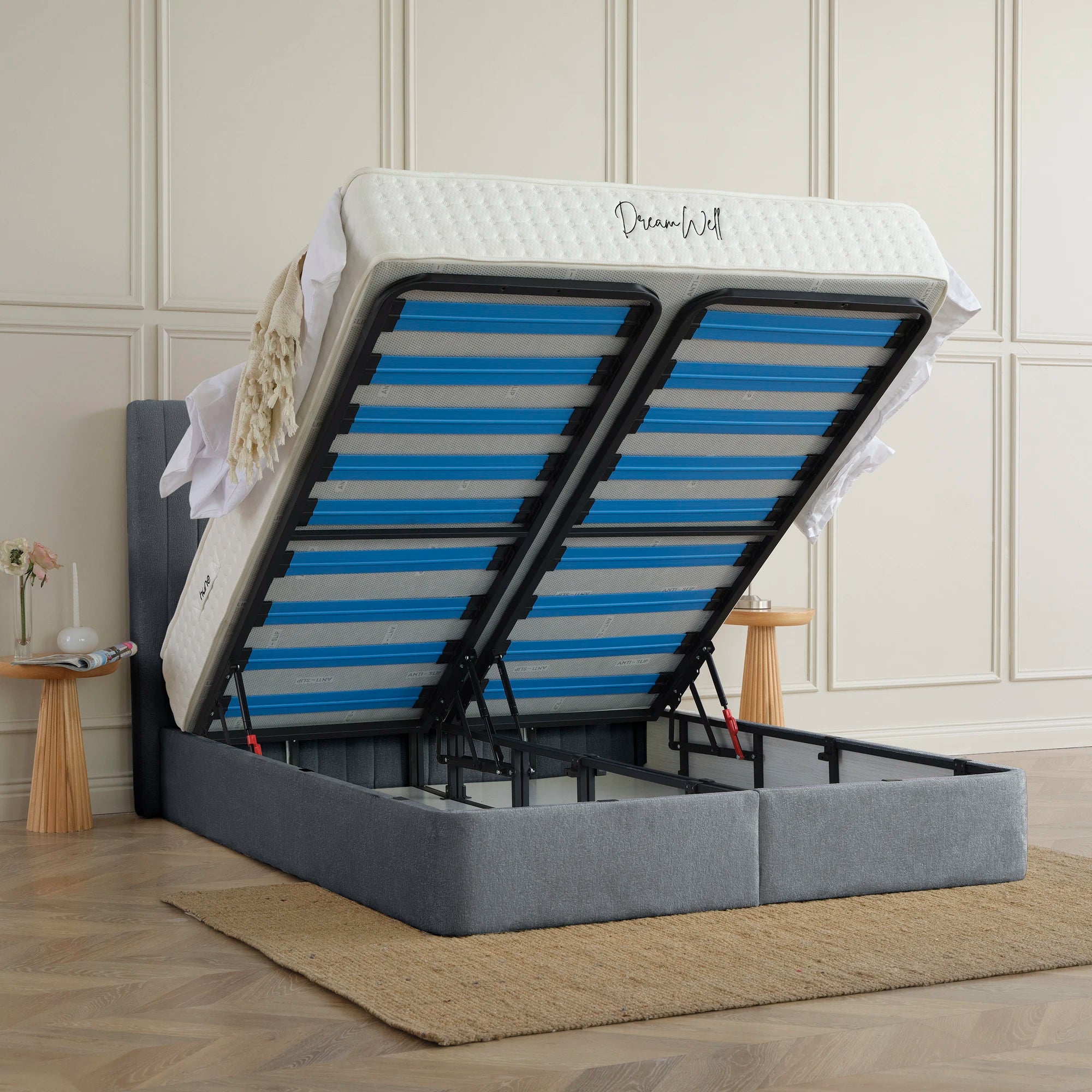 Bett mit Stauraum MIRA