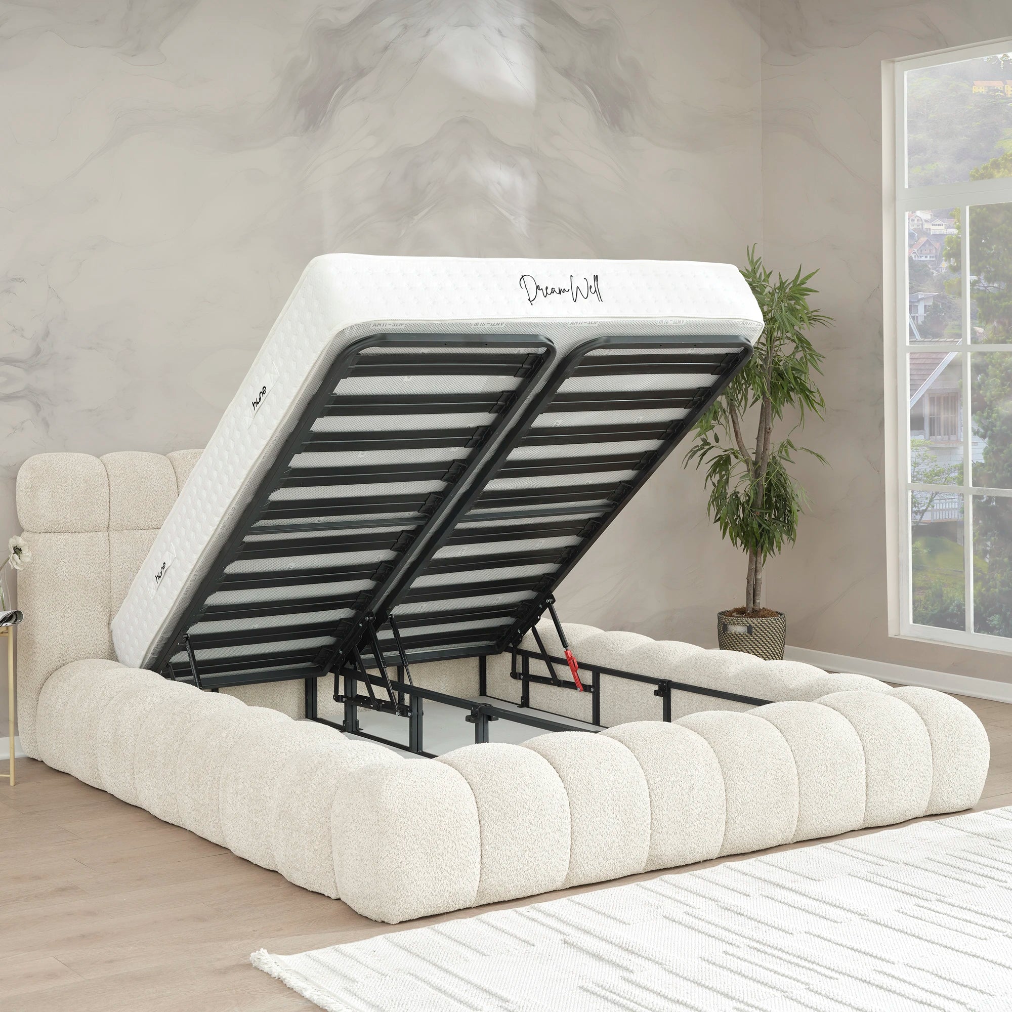 Bett mit Stauraum NORA