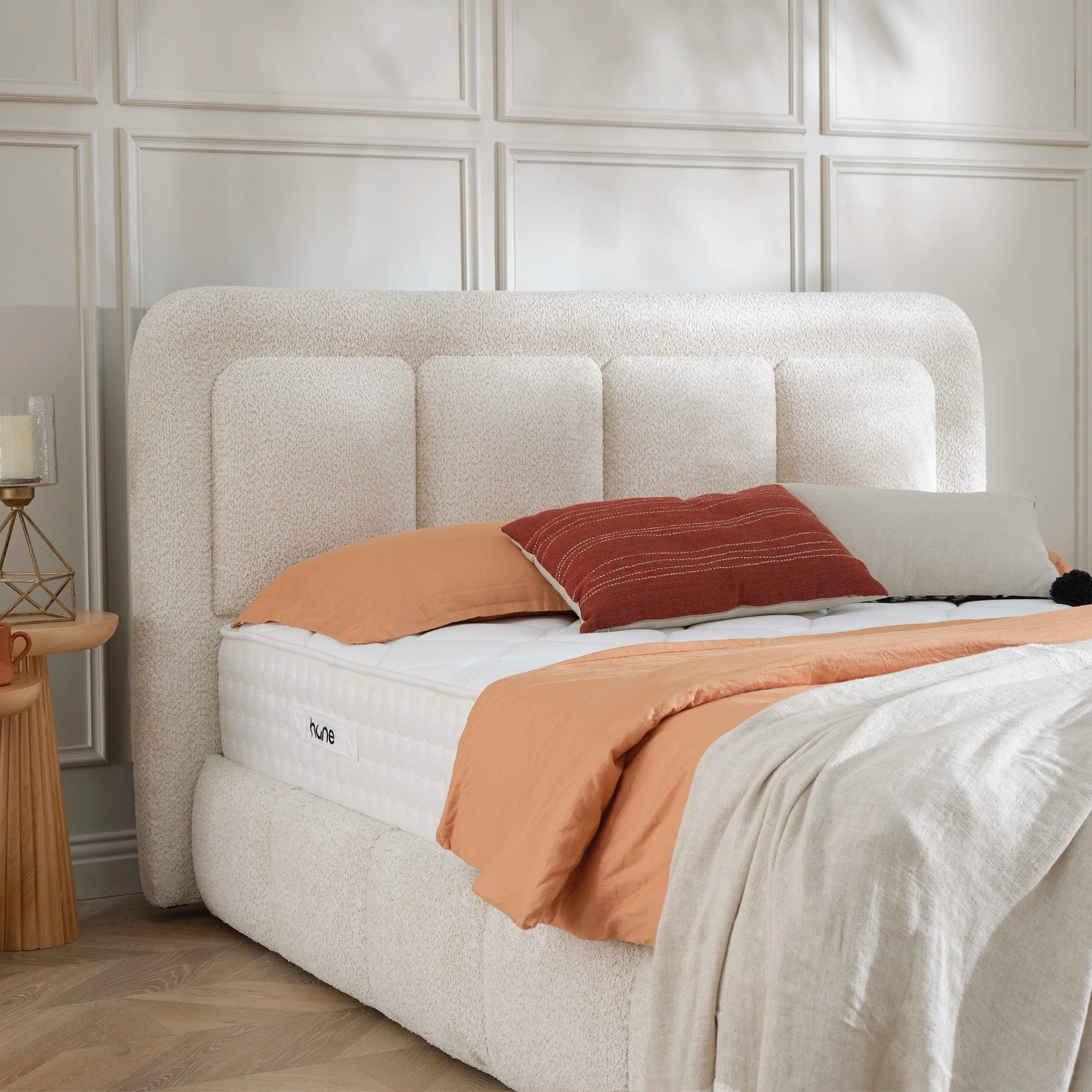 Designer Polsterbett mit Stauraum Otto