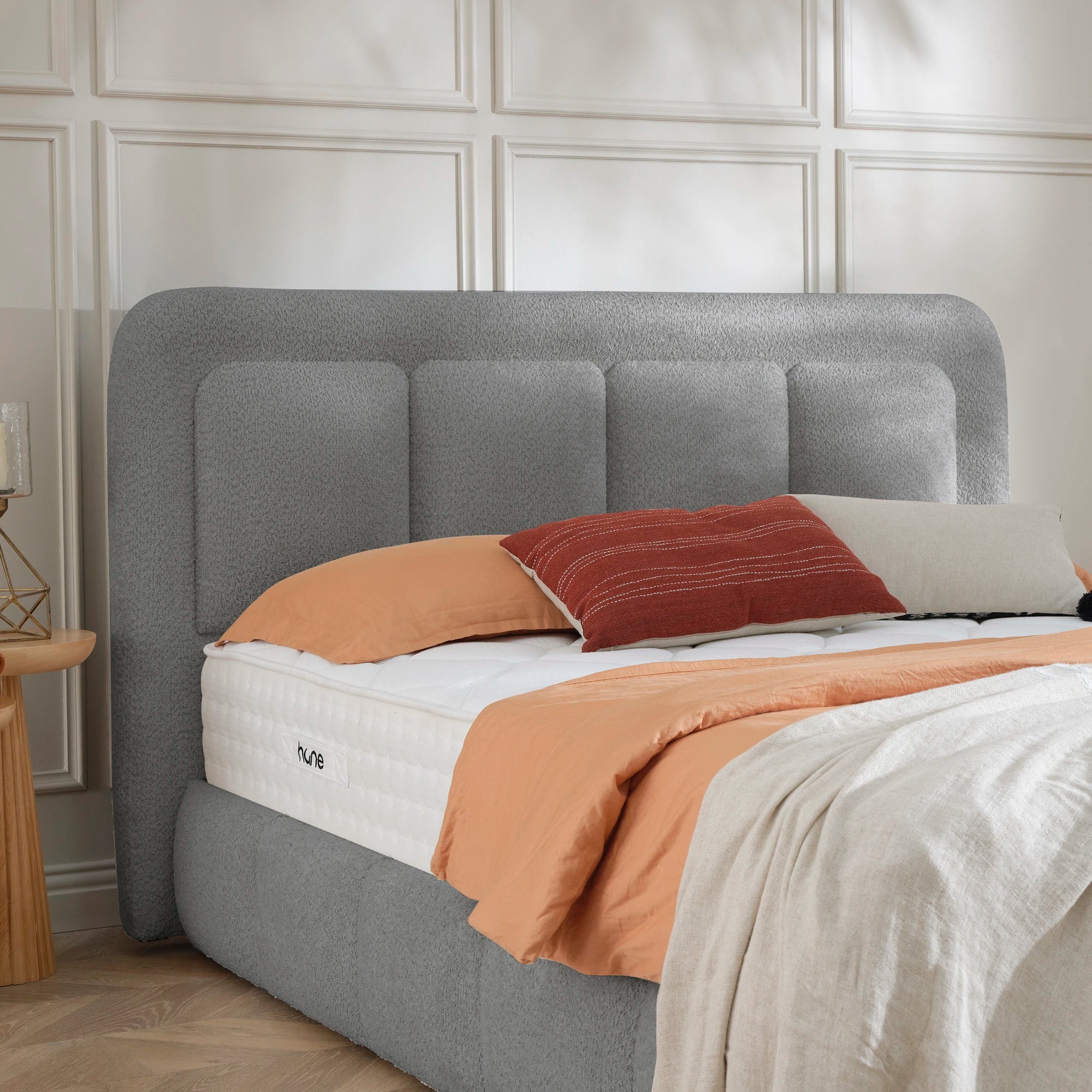 Designer Polsterbett mit Stauraum Otto