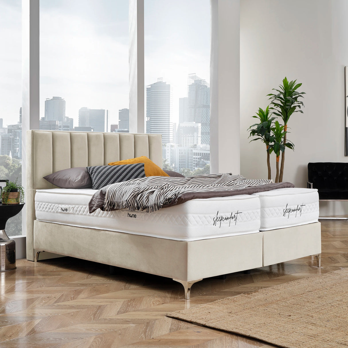 Bett mit Stauraum PARIS