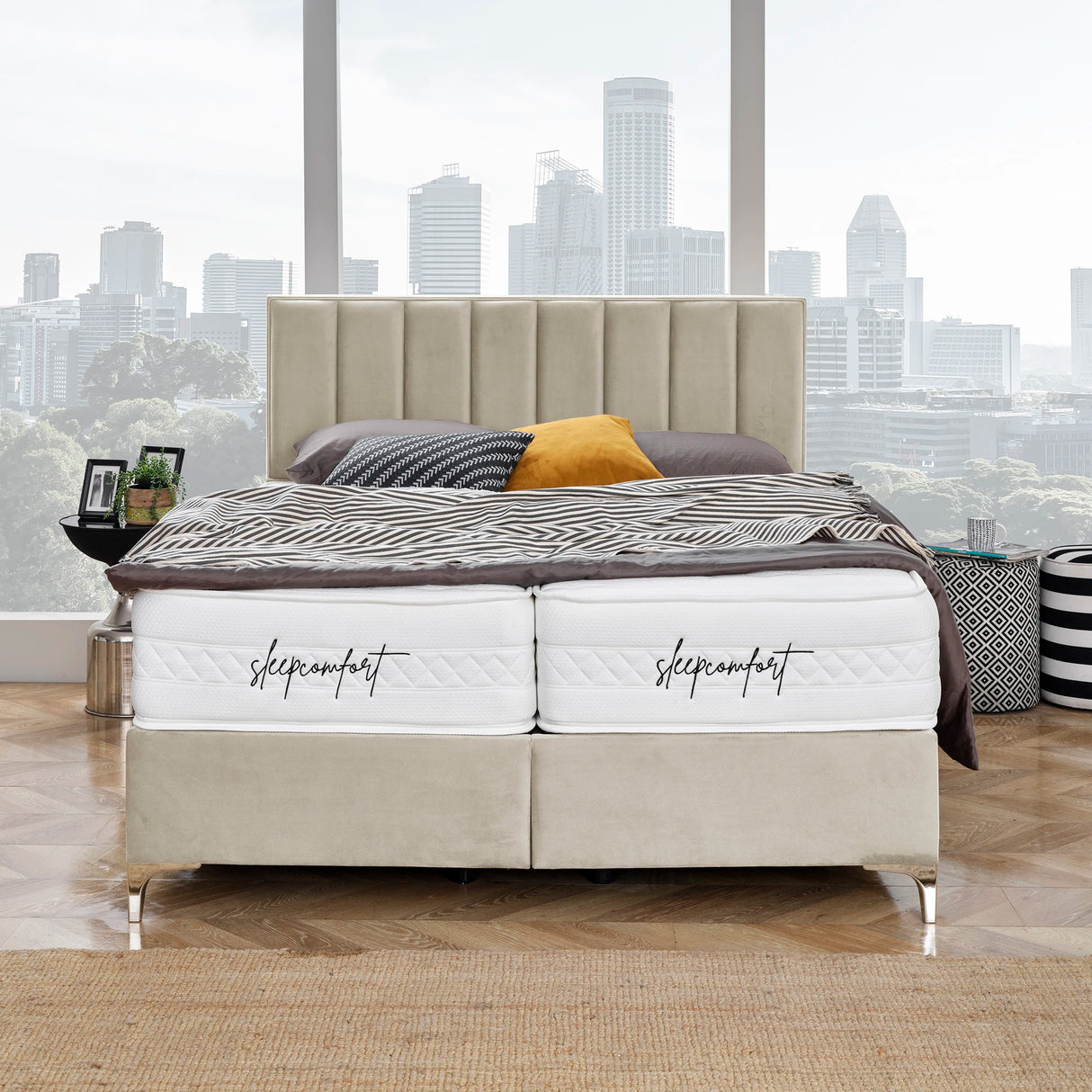 Bett mit Stauraum PARIS