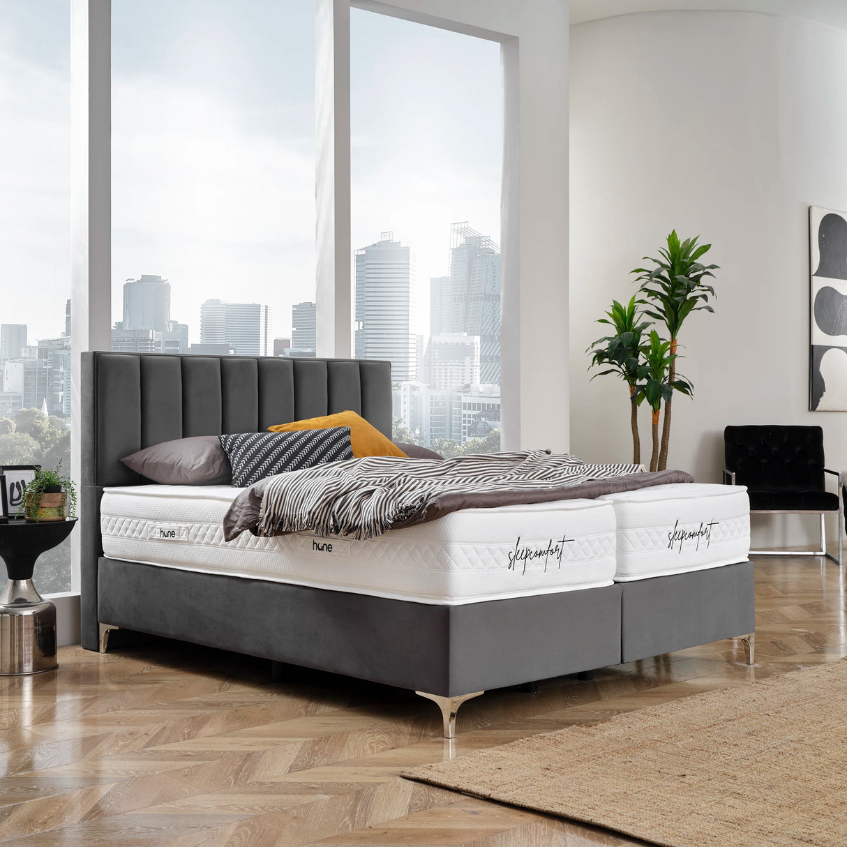 Bett mit Stauraum PARIS