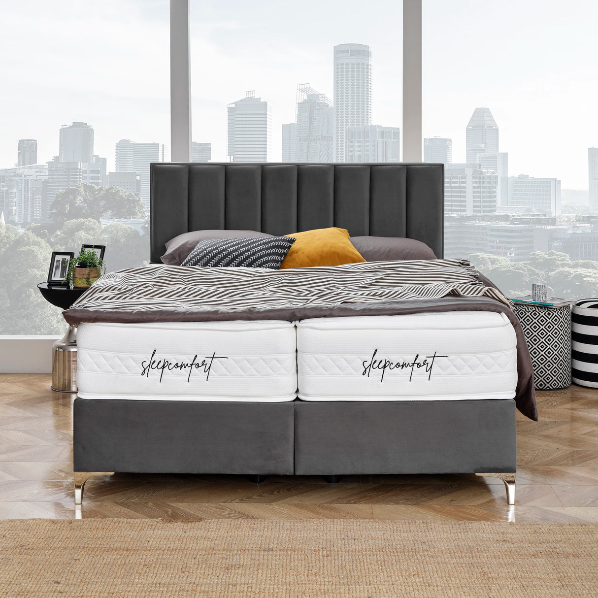 Bett mit Stauraum PARIS