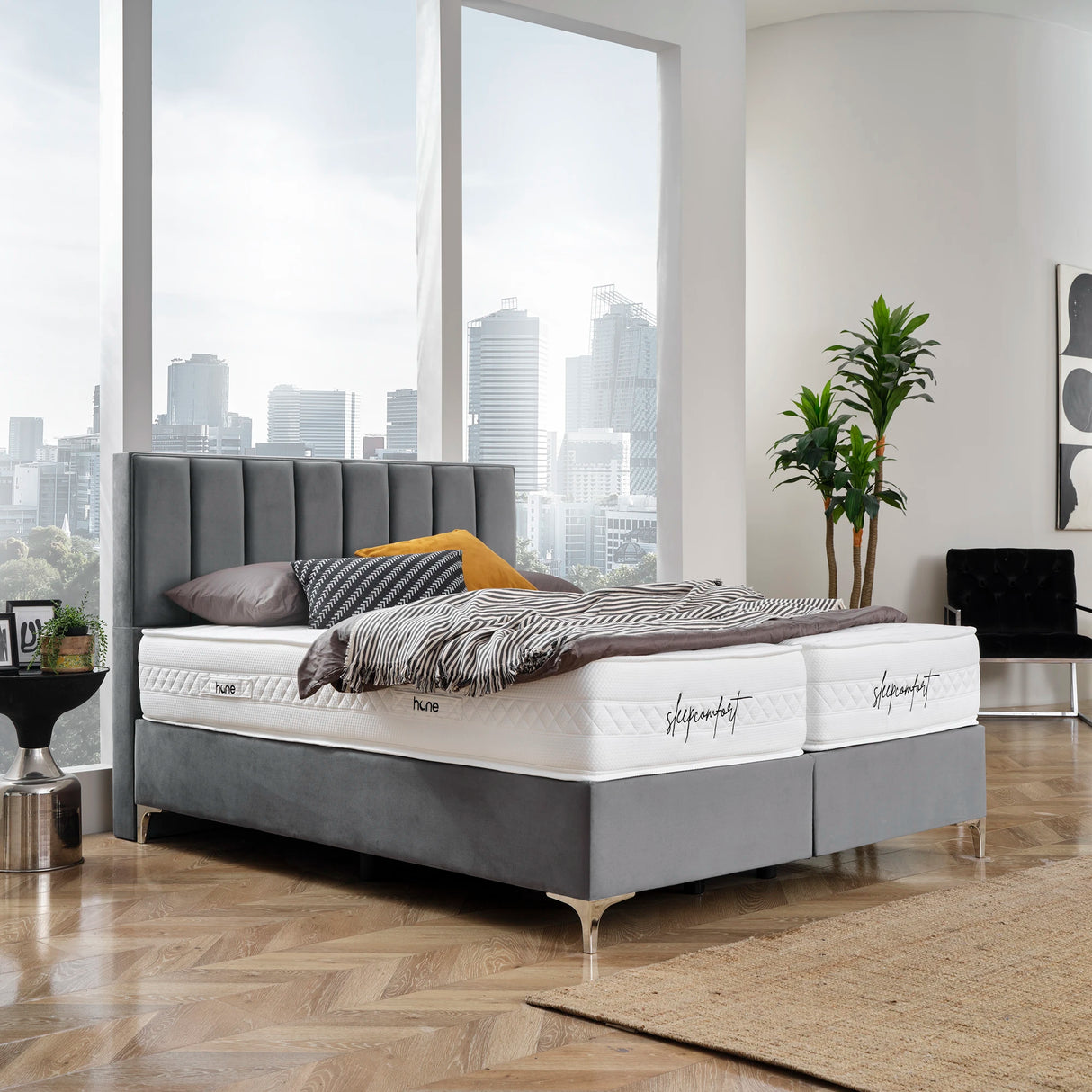 Bett mit Stauraum PARIS