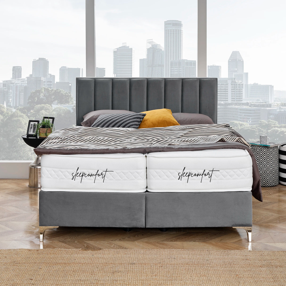 Bett mit Stauraum PARIS