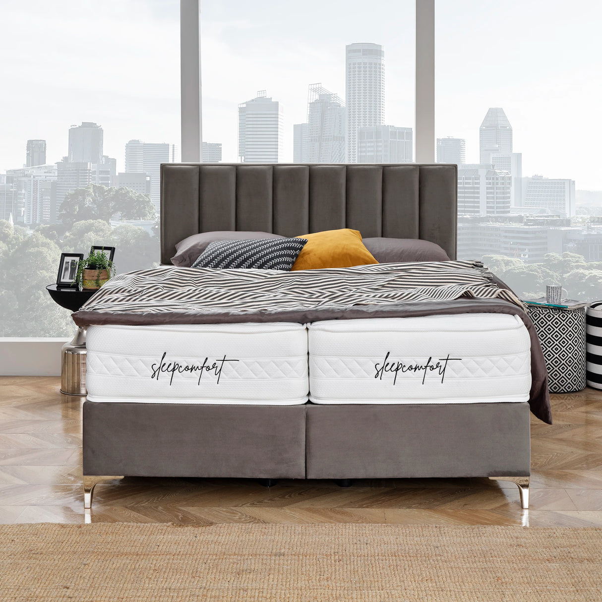 Bett mit Stauraum PARIS