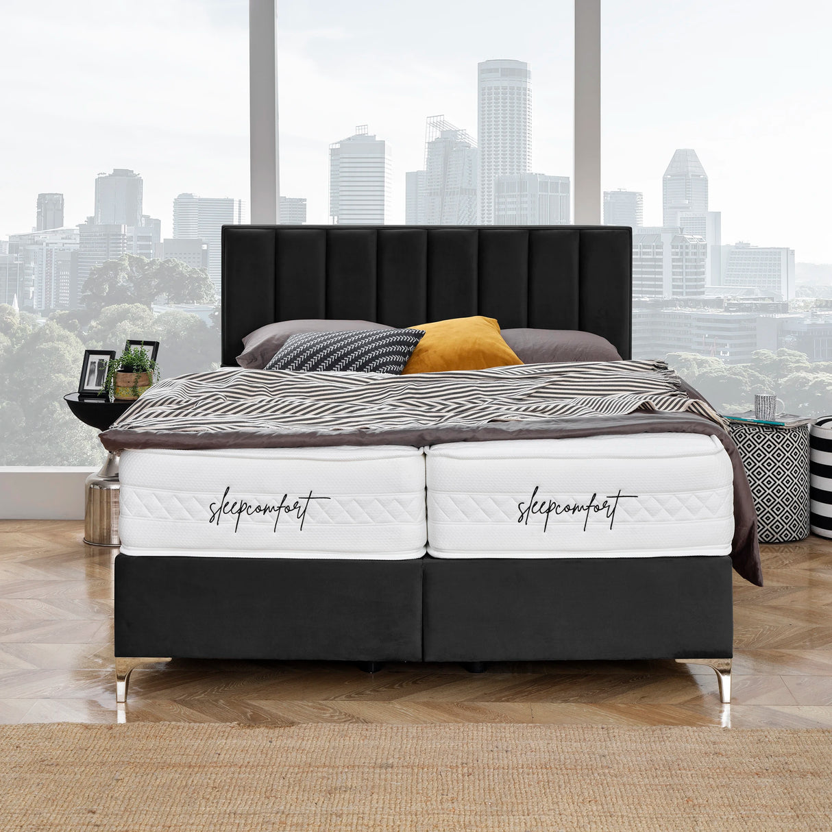 Bett mit Stauraum PARIS