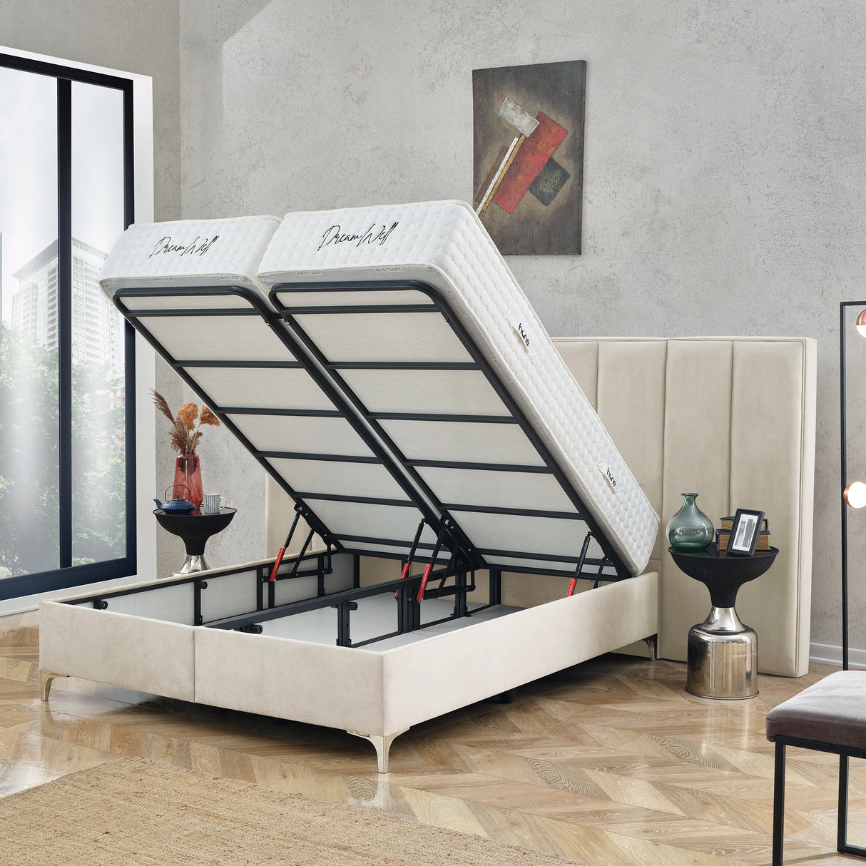 Bett mit Stauraum PASSION