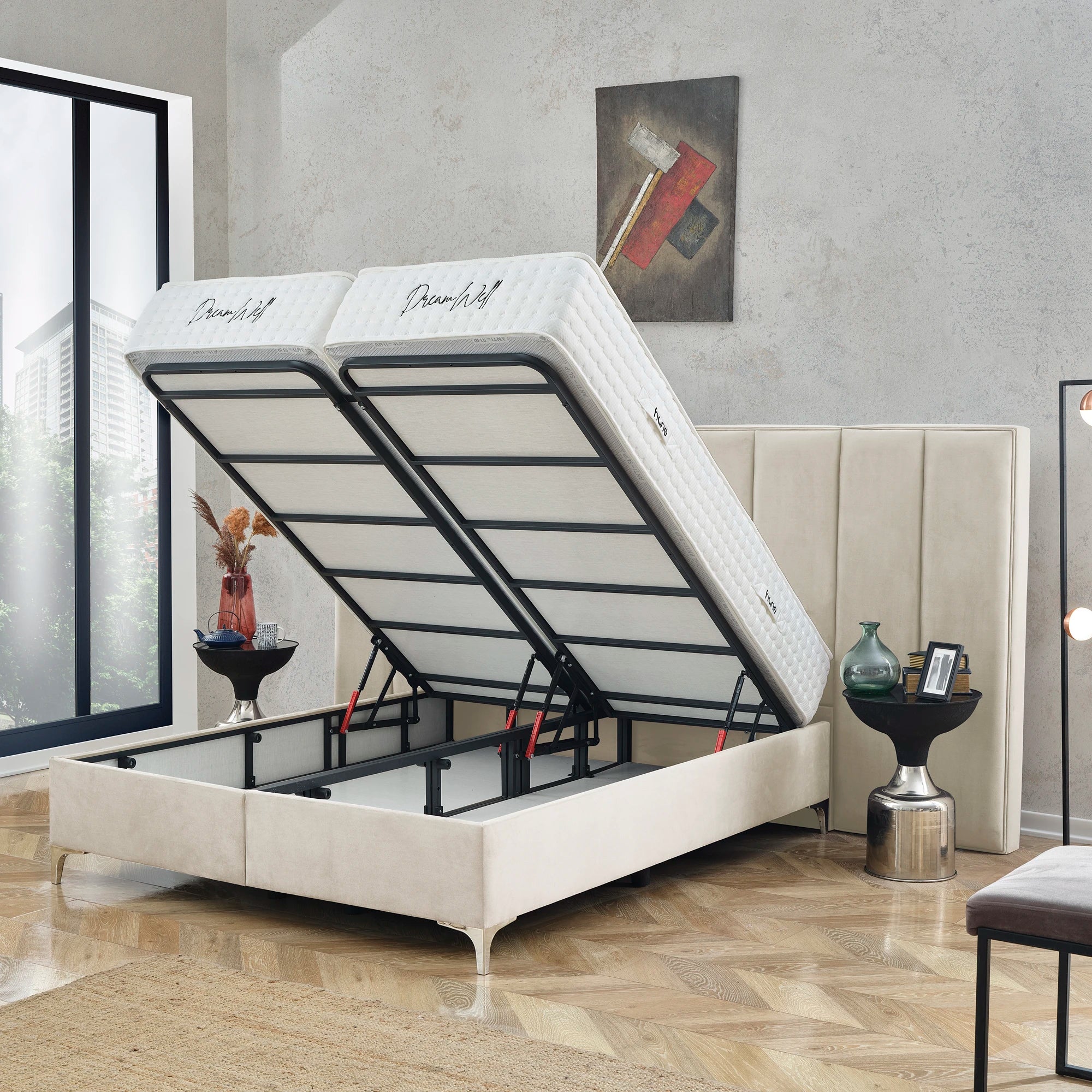 Bett mit Stauraum PASSION