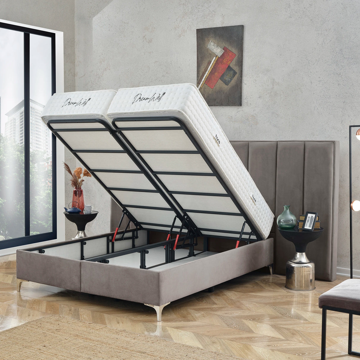 Bett mit Stauraum PASSION