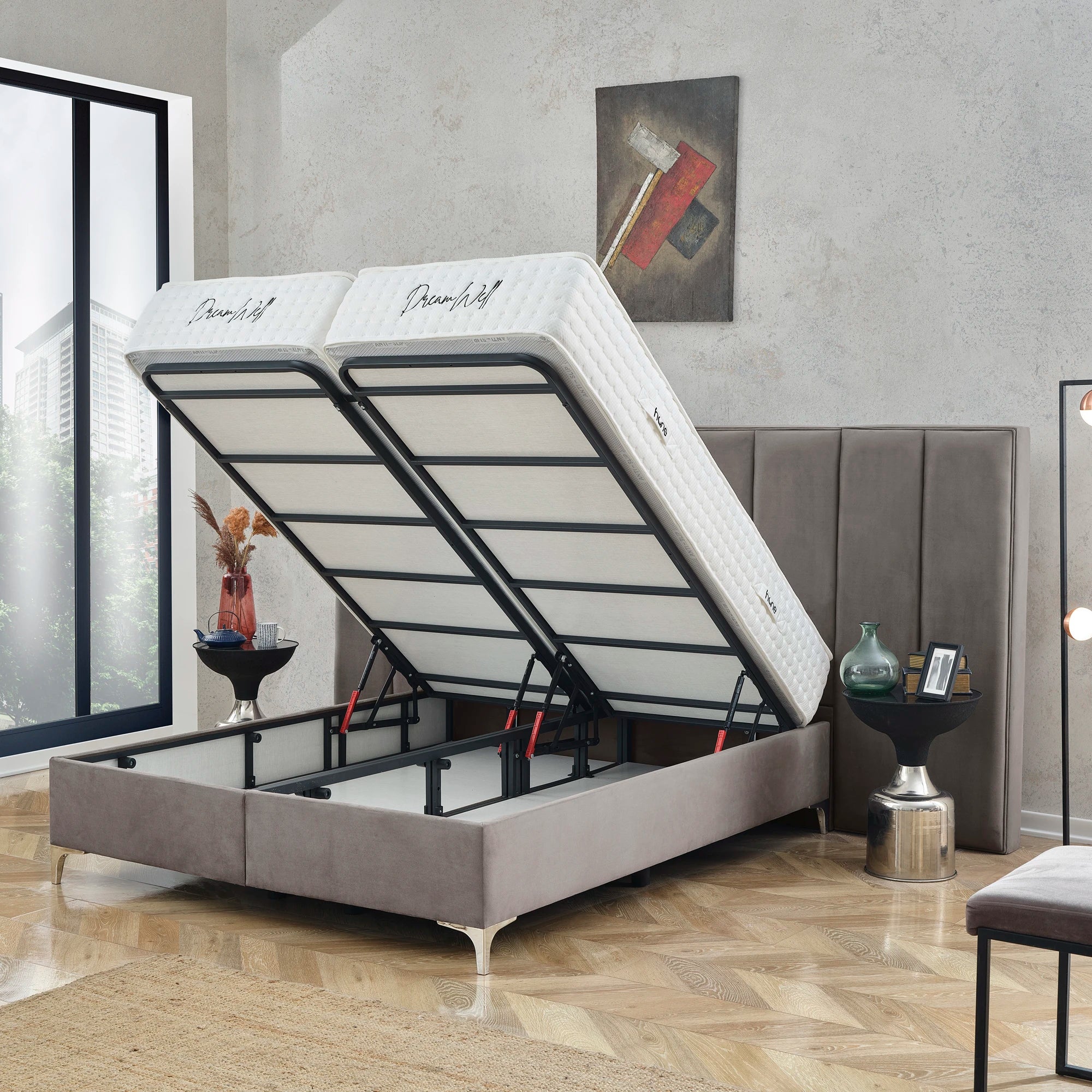 Bett mit Stauraum PASSION