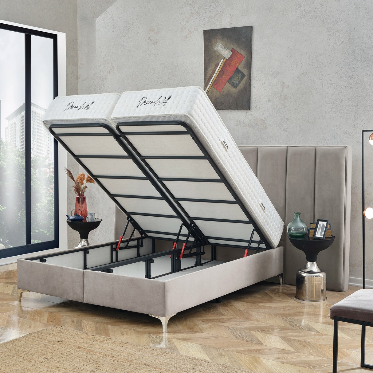 Bett mit Stauraum PASSION