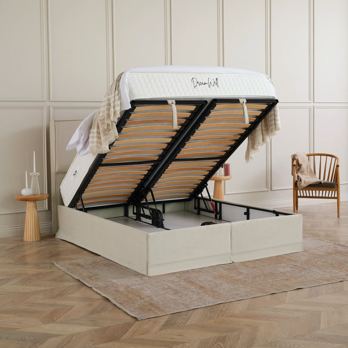 Bett mit Stauraum SIENA