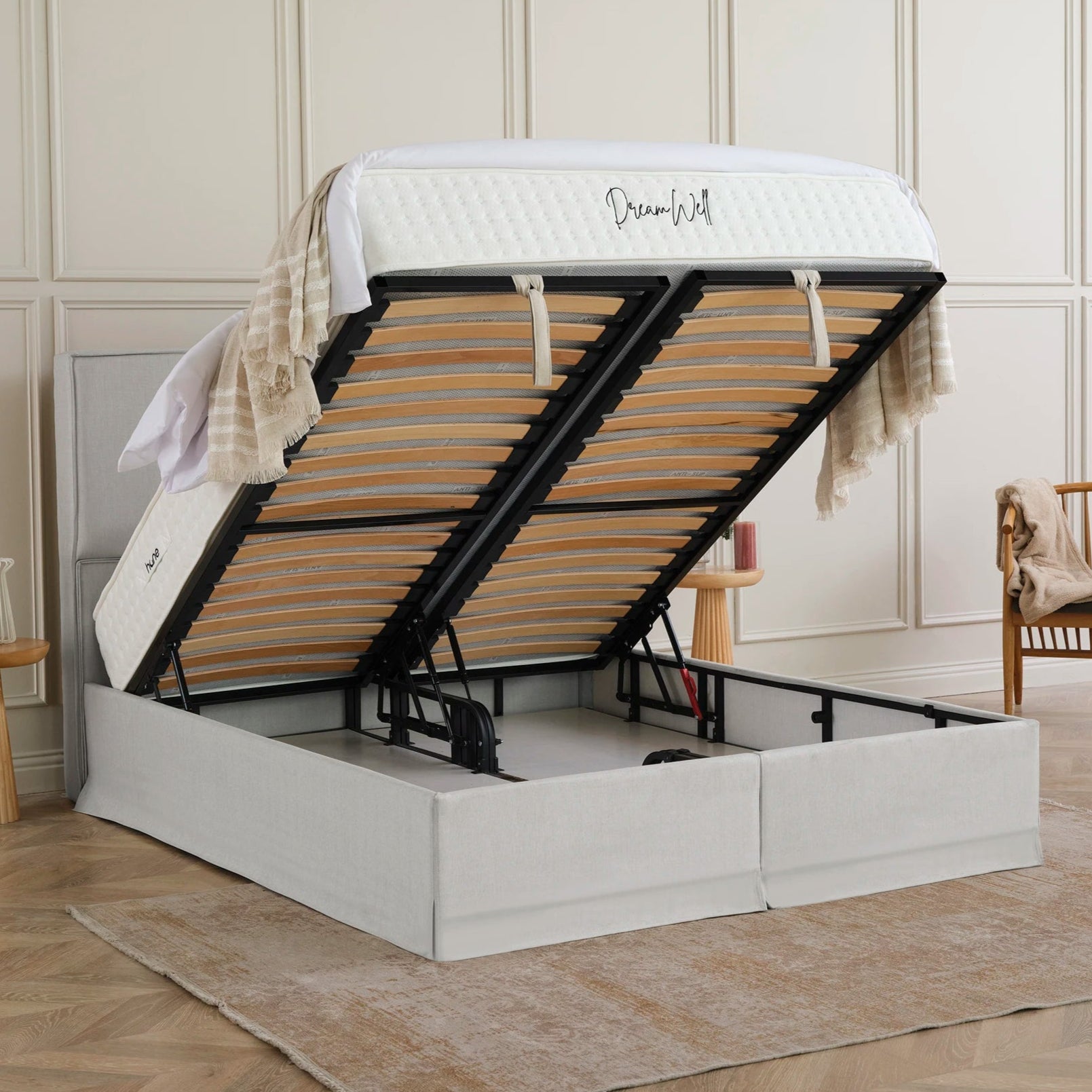 Bett mit Stauraum SIENA