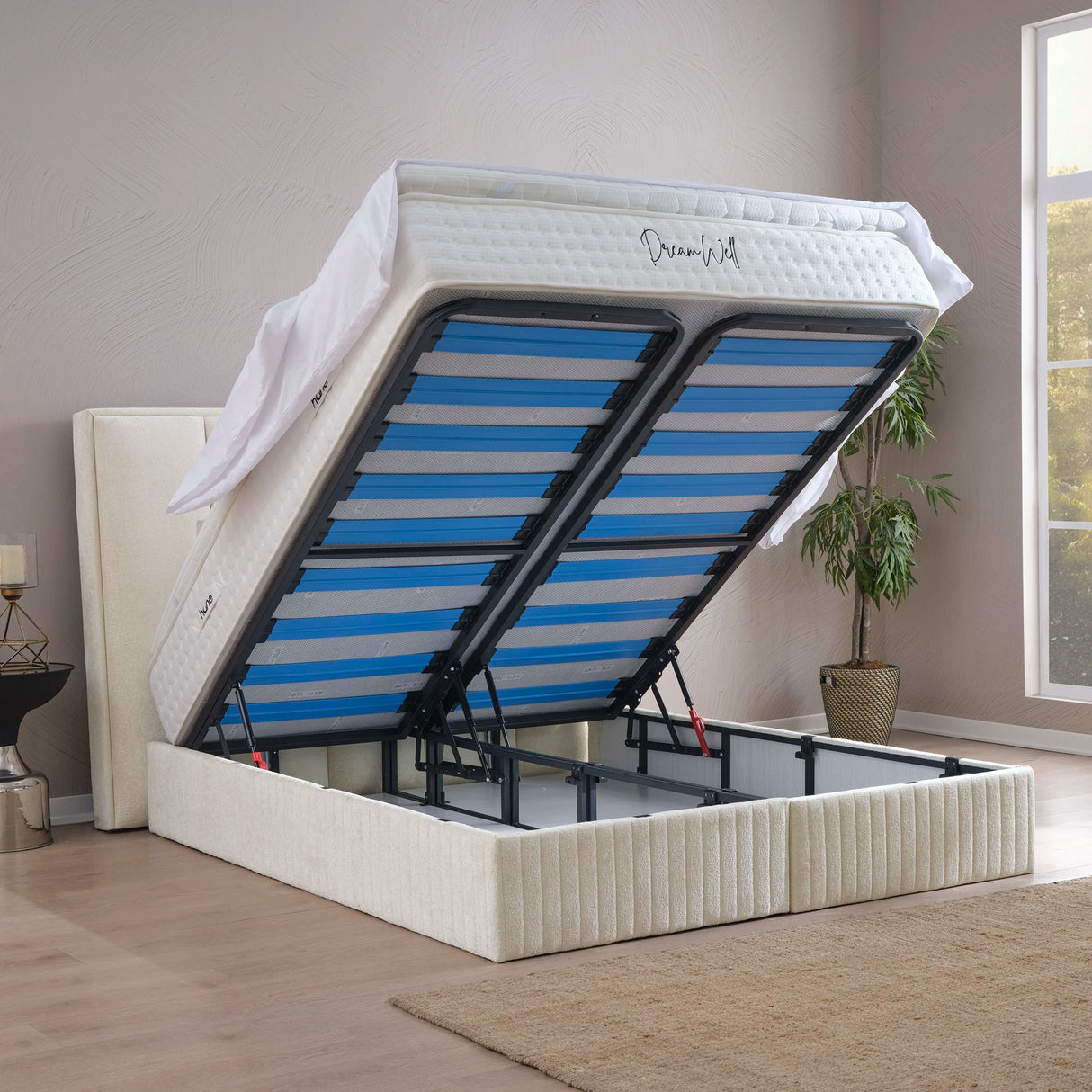 Bett mit Stauraum THEO