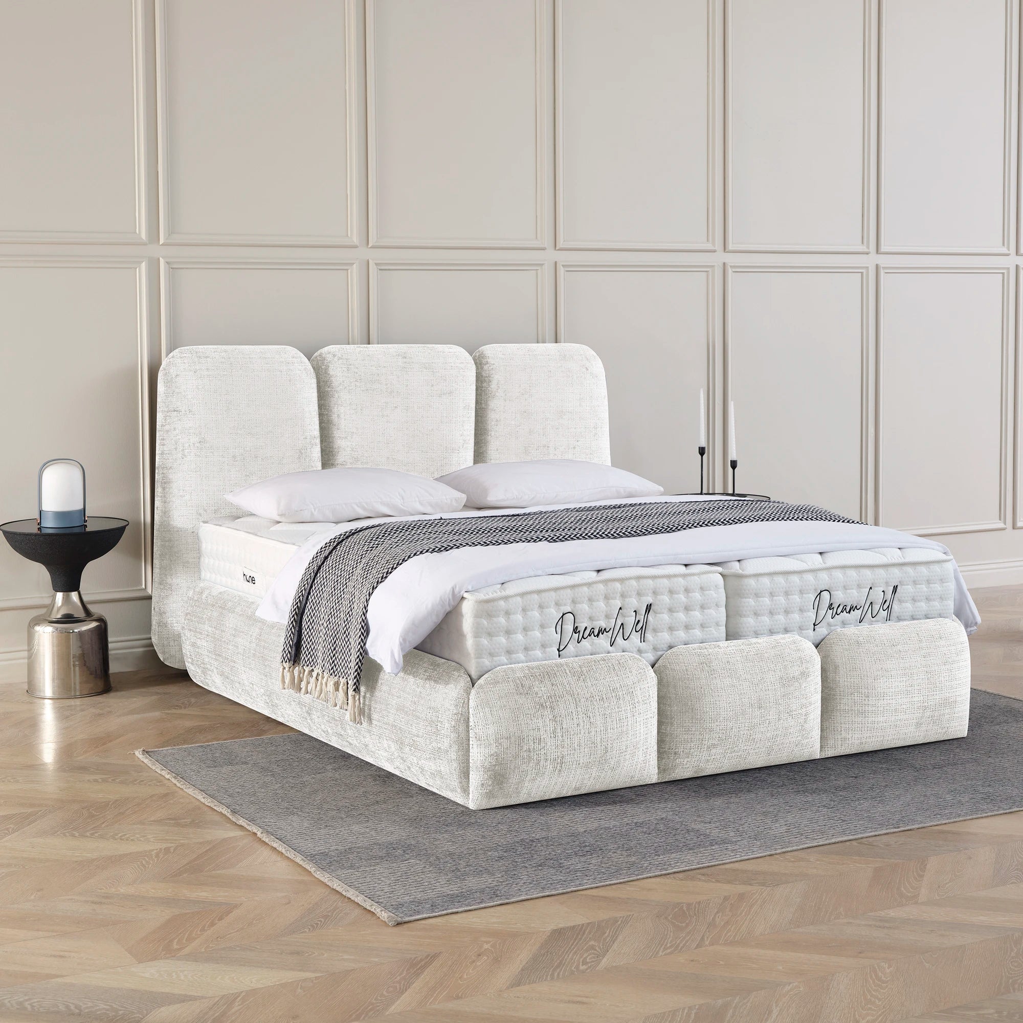 Designer Polsterbett mit Stauraum Veronica