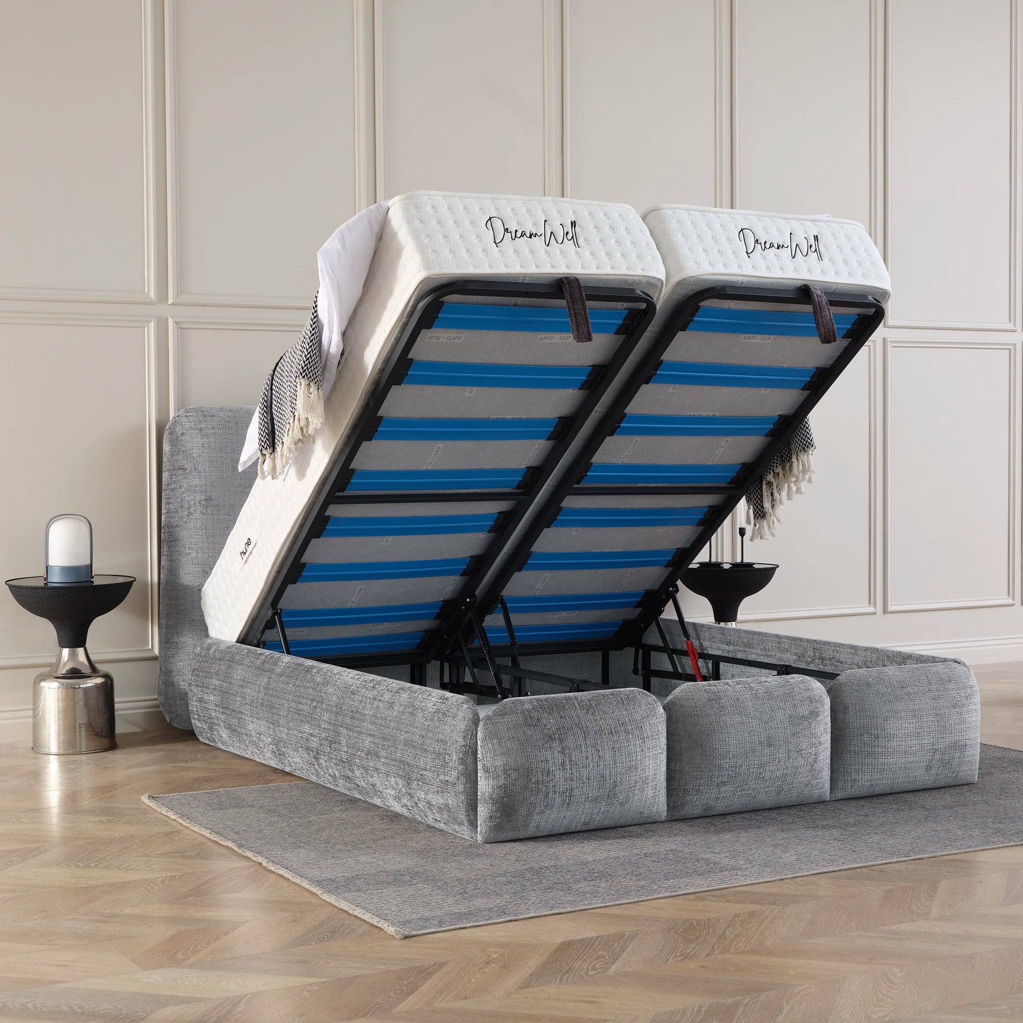 Bett mit Stauraum VERONICA