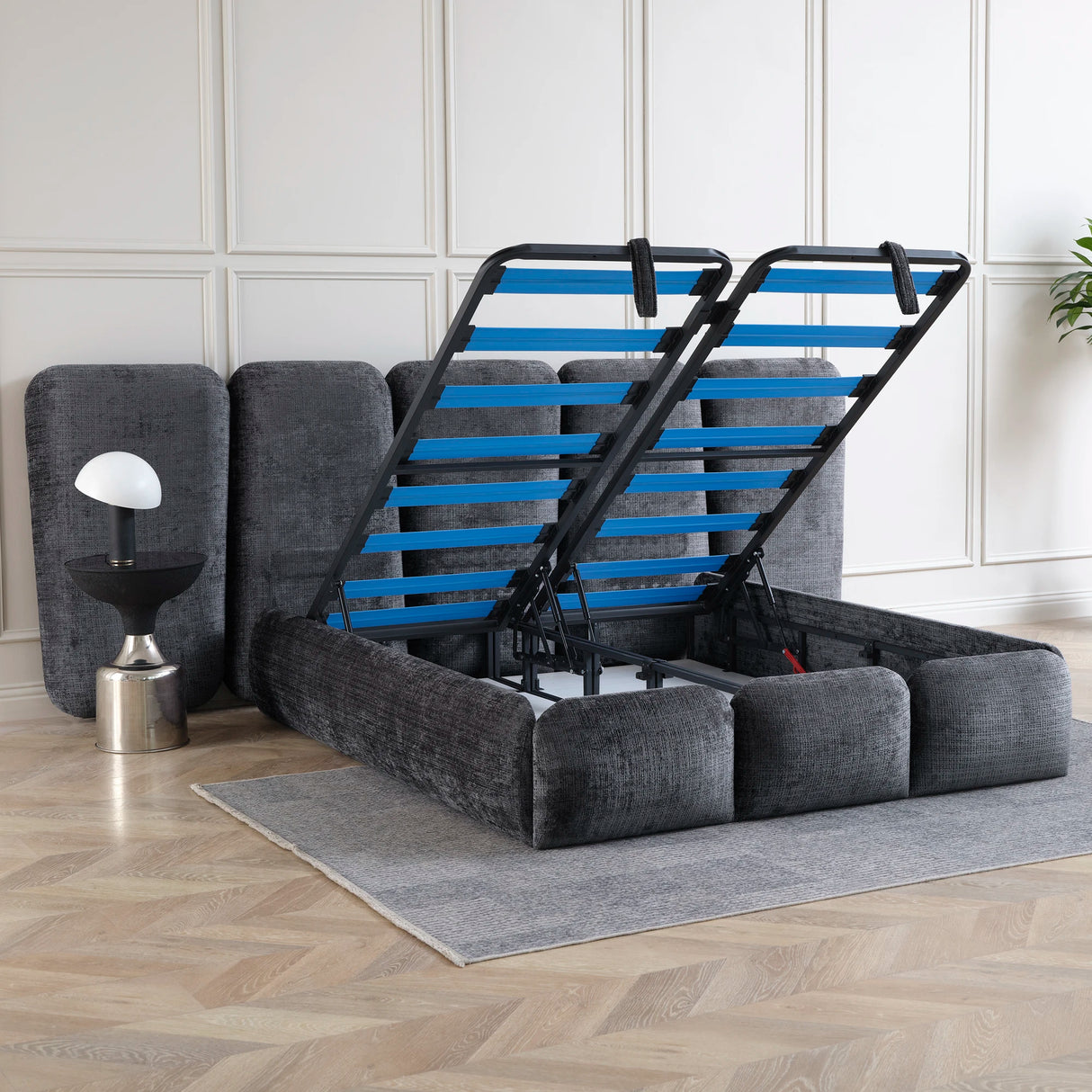 Bett mit Stauraum VERONICA XL