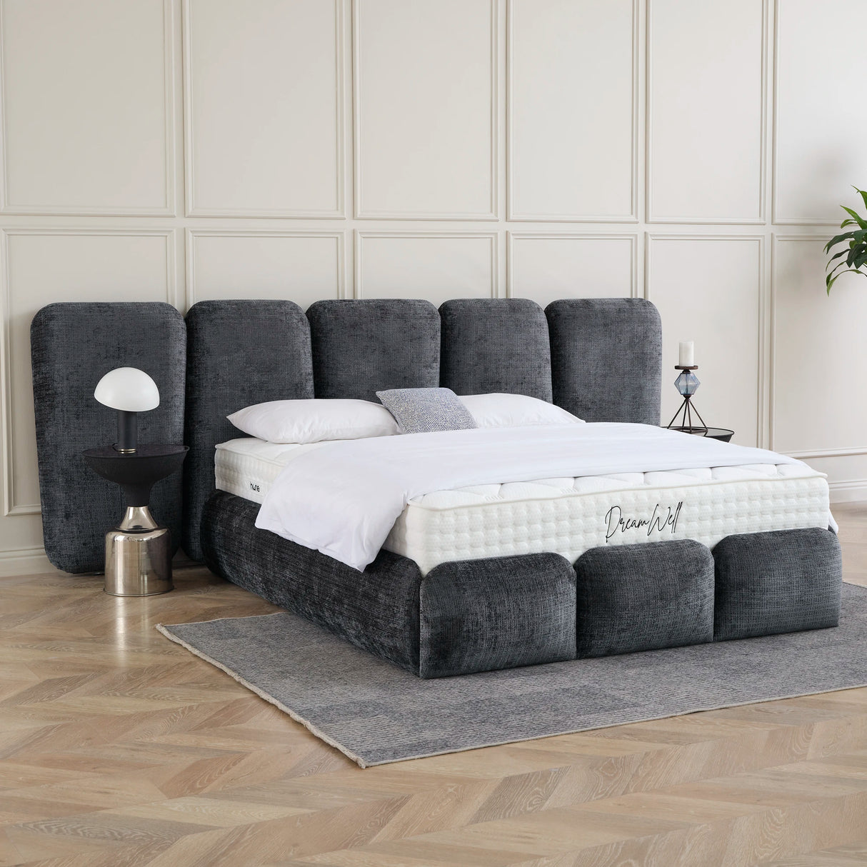 Bett mit Stauraum VERONICA XL