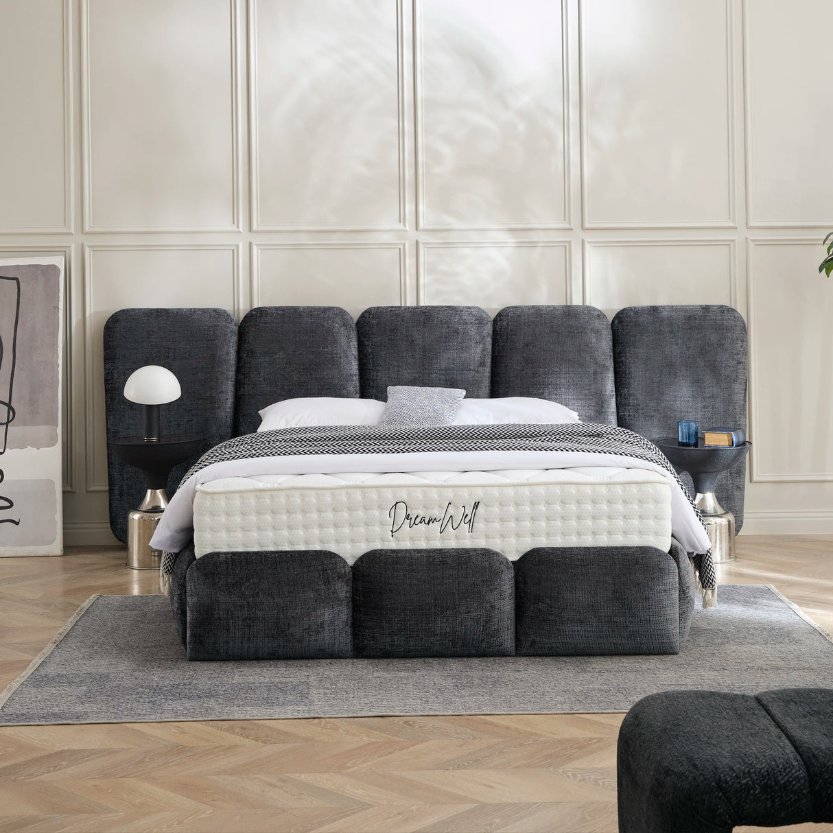 Bett mit Stauraum VERONICA XL