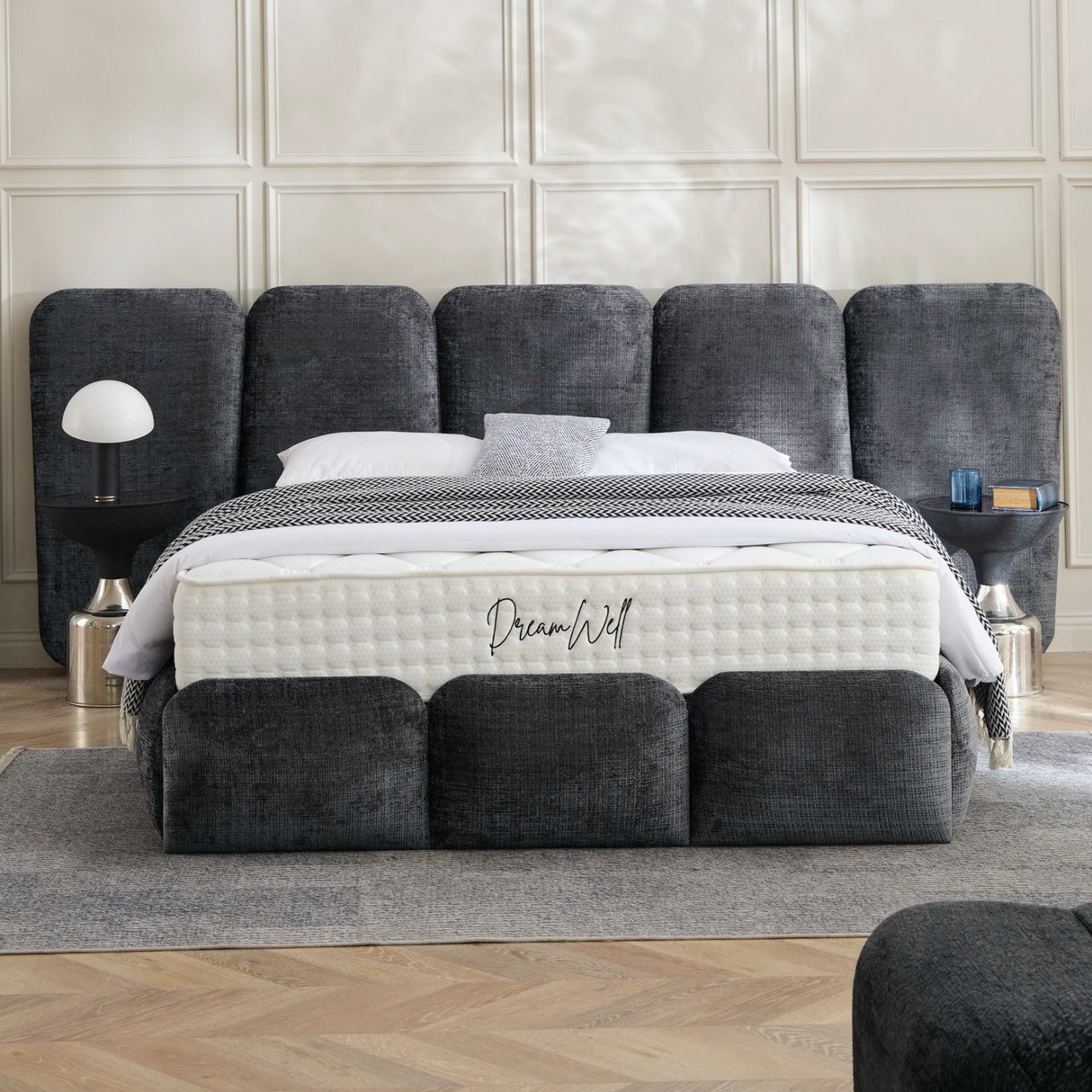 Bett mit Stauraum VERONICA XL