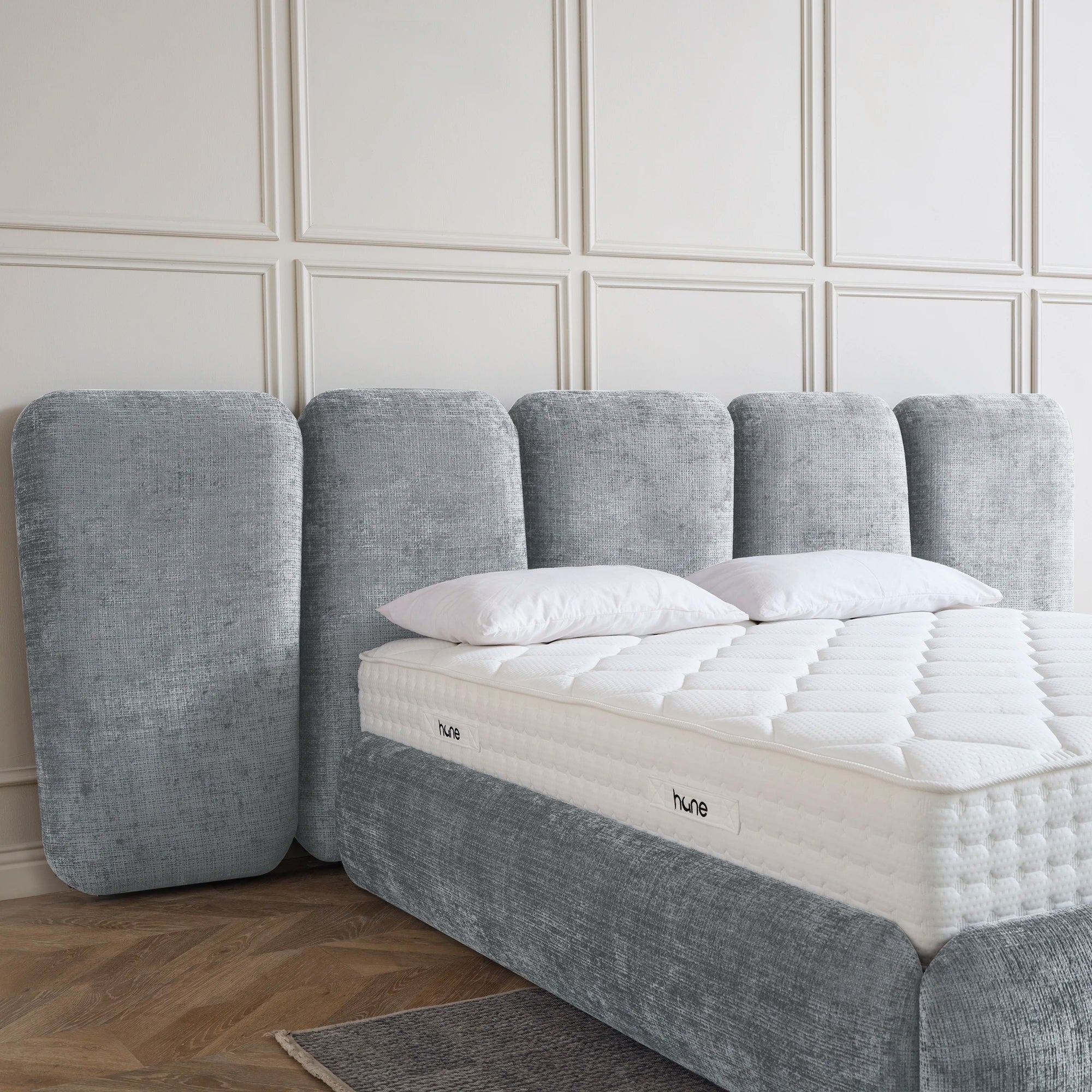 Designer Polsterbett mit Stauraum Veronica XL