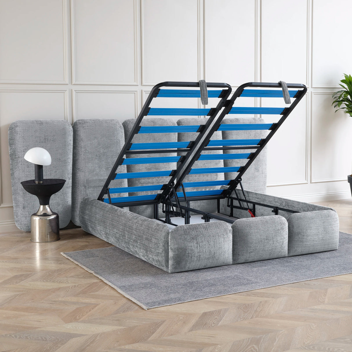 Bett mit Stauraum VERONICA XL