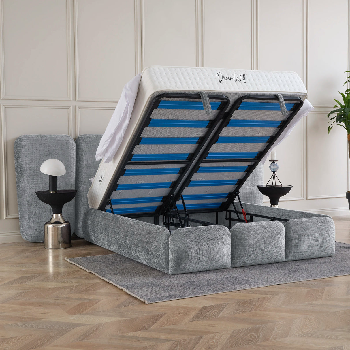 Bett mit Stauraum VERONICA XL