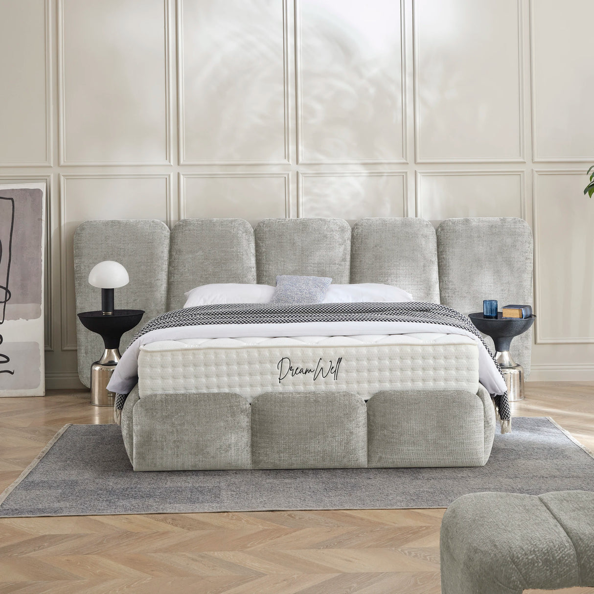 Bett mit Stauraum VERONICA XL