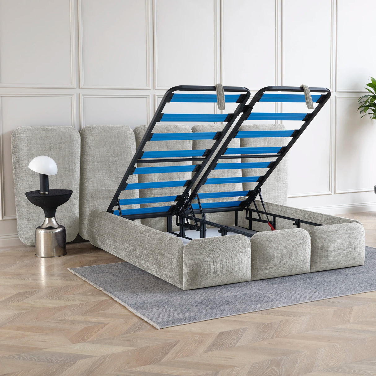 Bett mit Stauraum VERONICA XL