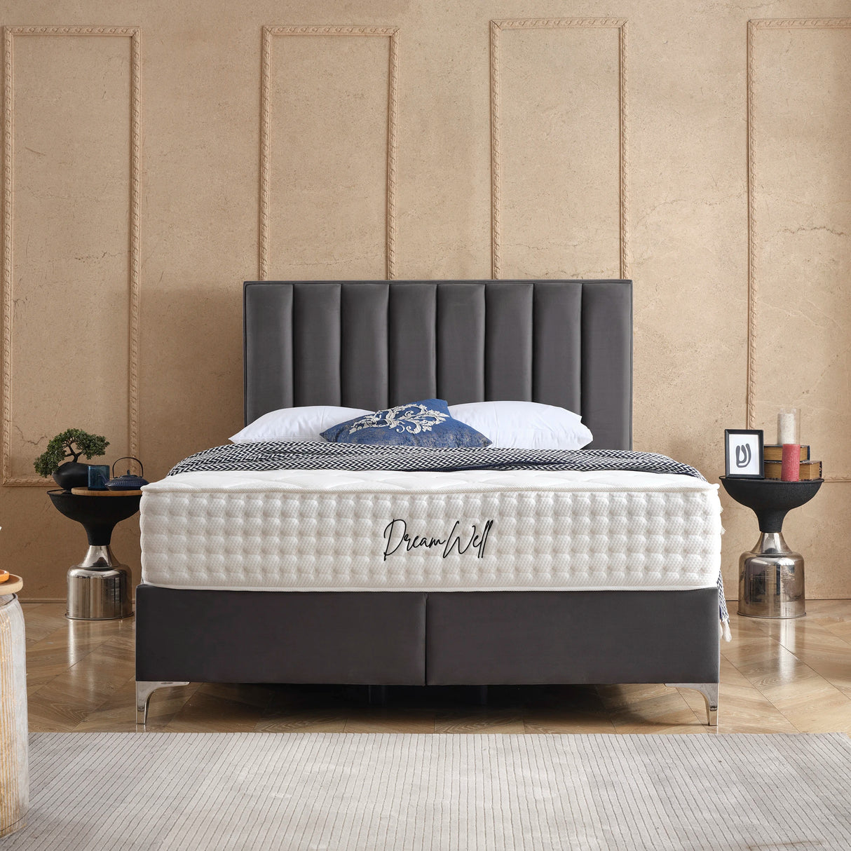 Bett mit Stauraum VERTICAL