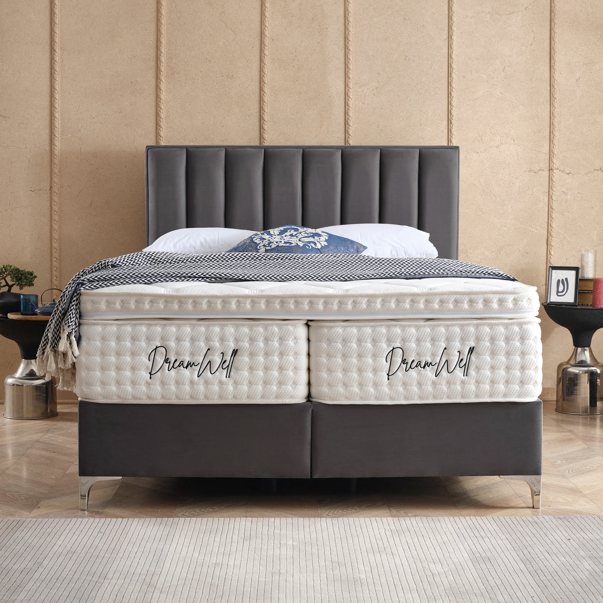 Bett mit Stauraum VERTICAL