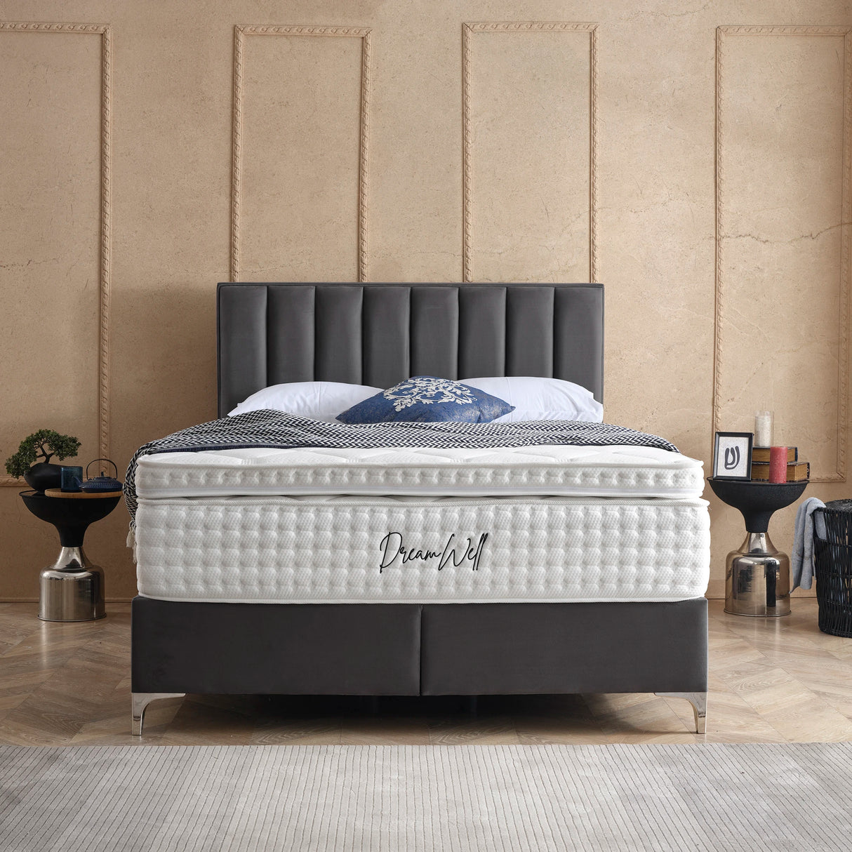 Bett mit Stauraum VERTICAL