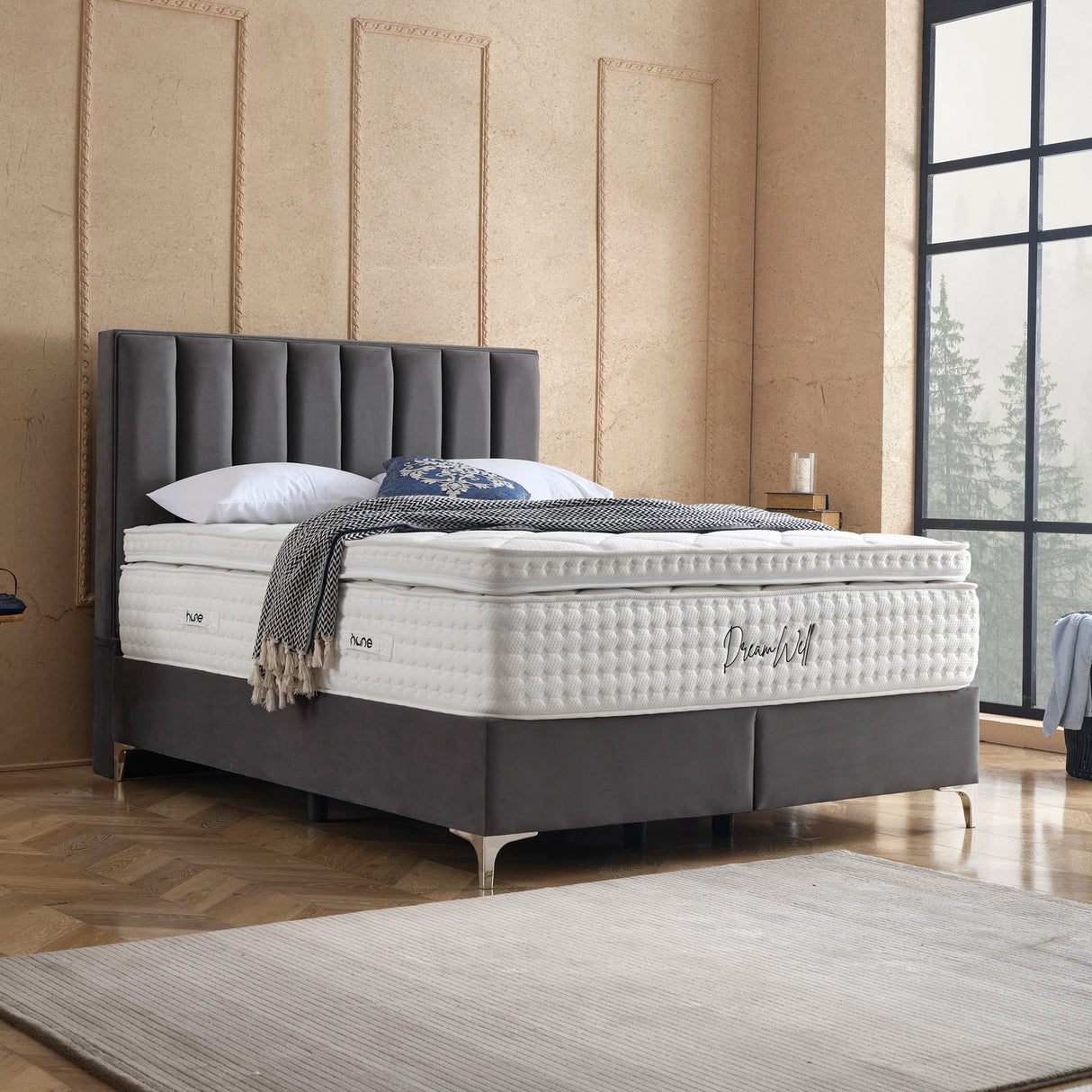 Bett mit Stauraum VERTICAL