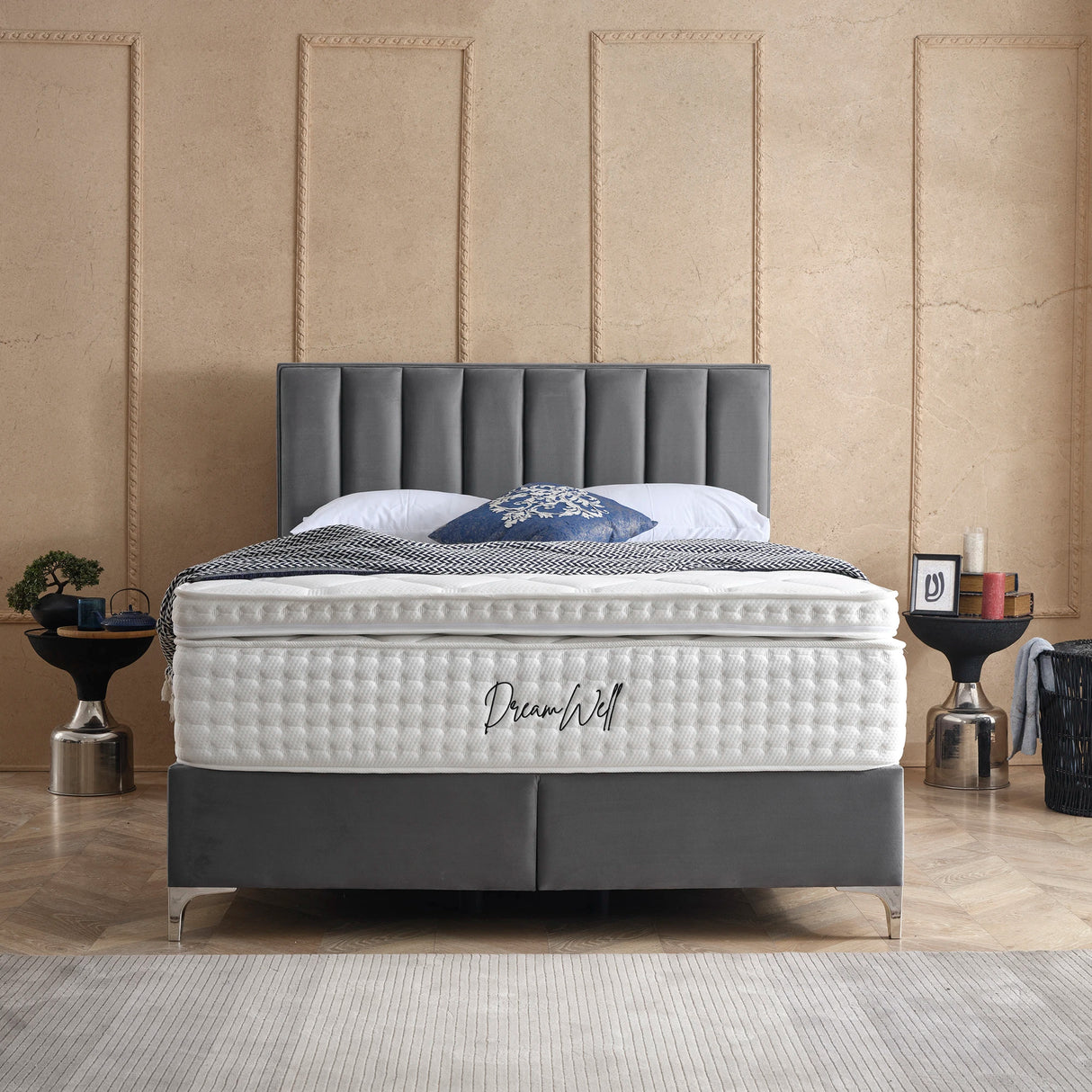 Bett mit Stauraum VERTICAL