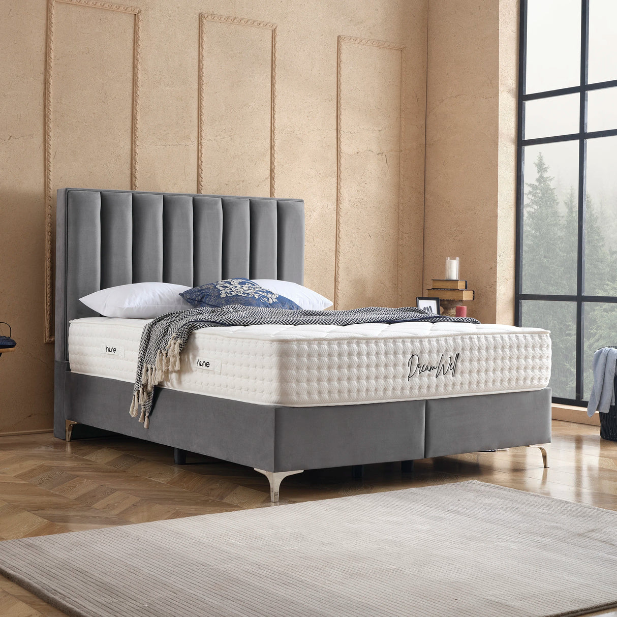 Bett mit Stauraum VERTICAL