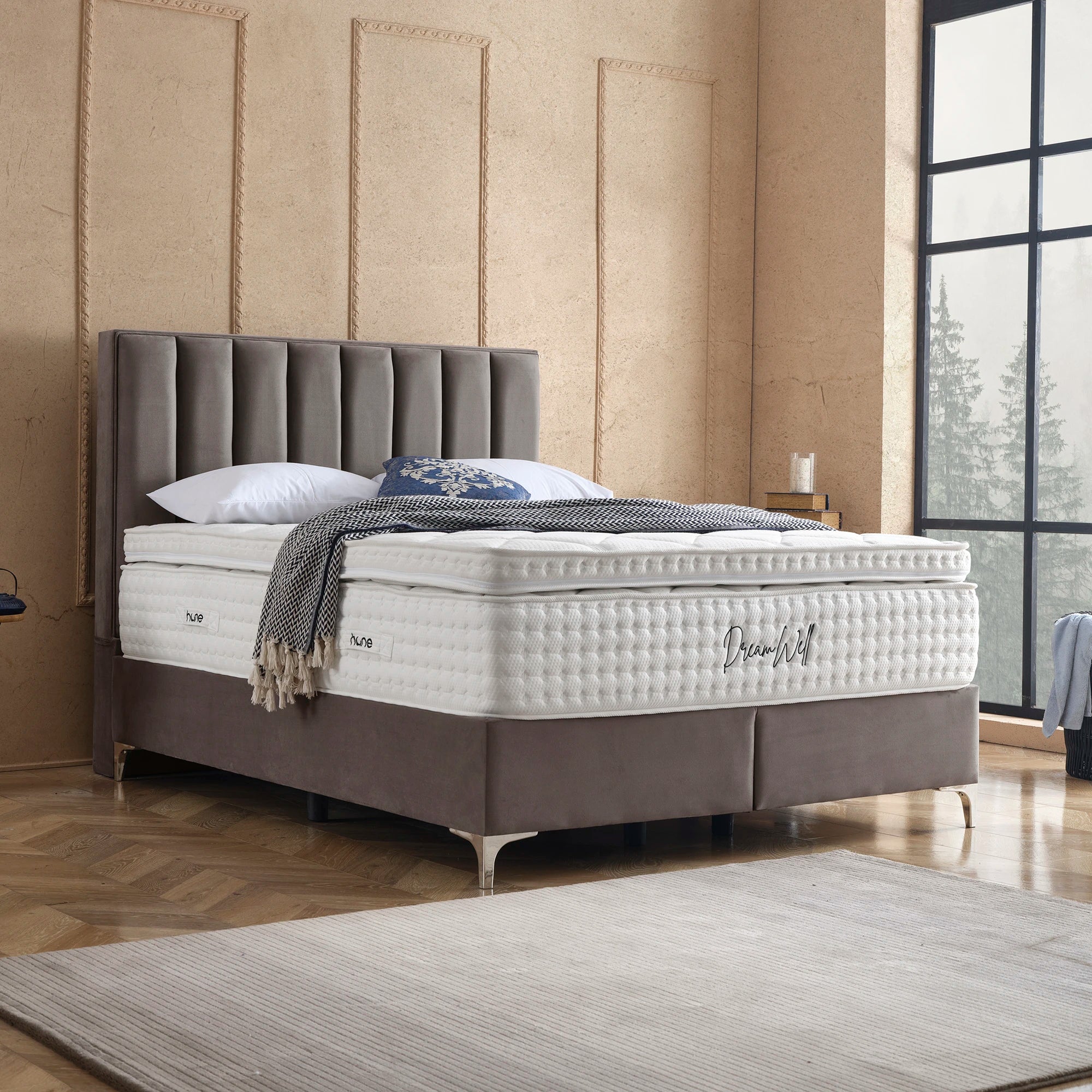 Posteľ s úložným priestorom VERTIKÁLNA