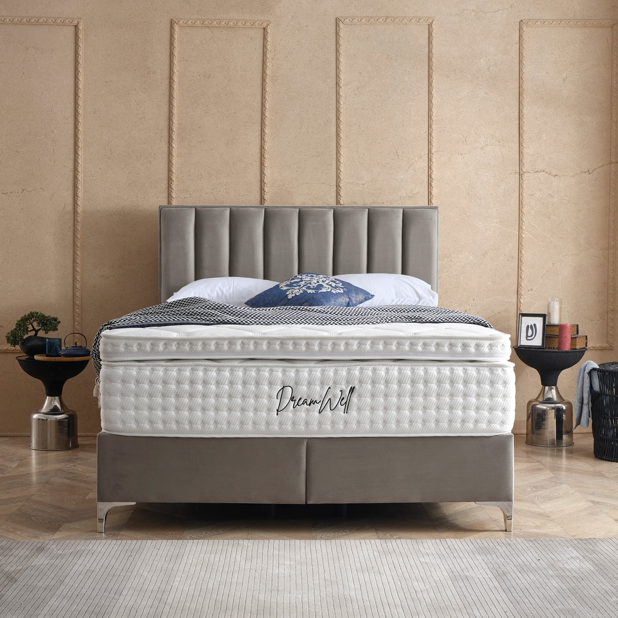 Bett mit Stauraum VERTICAL