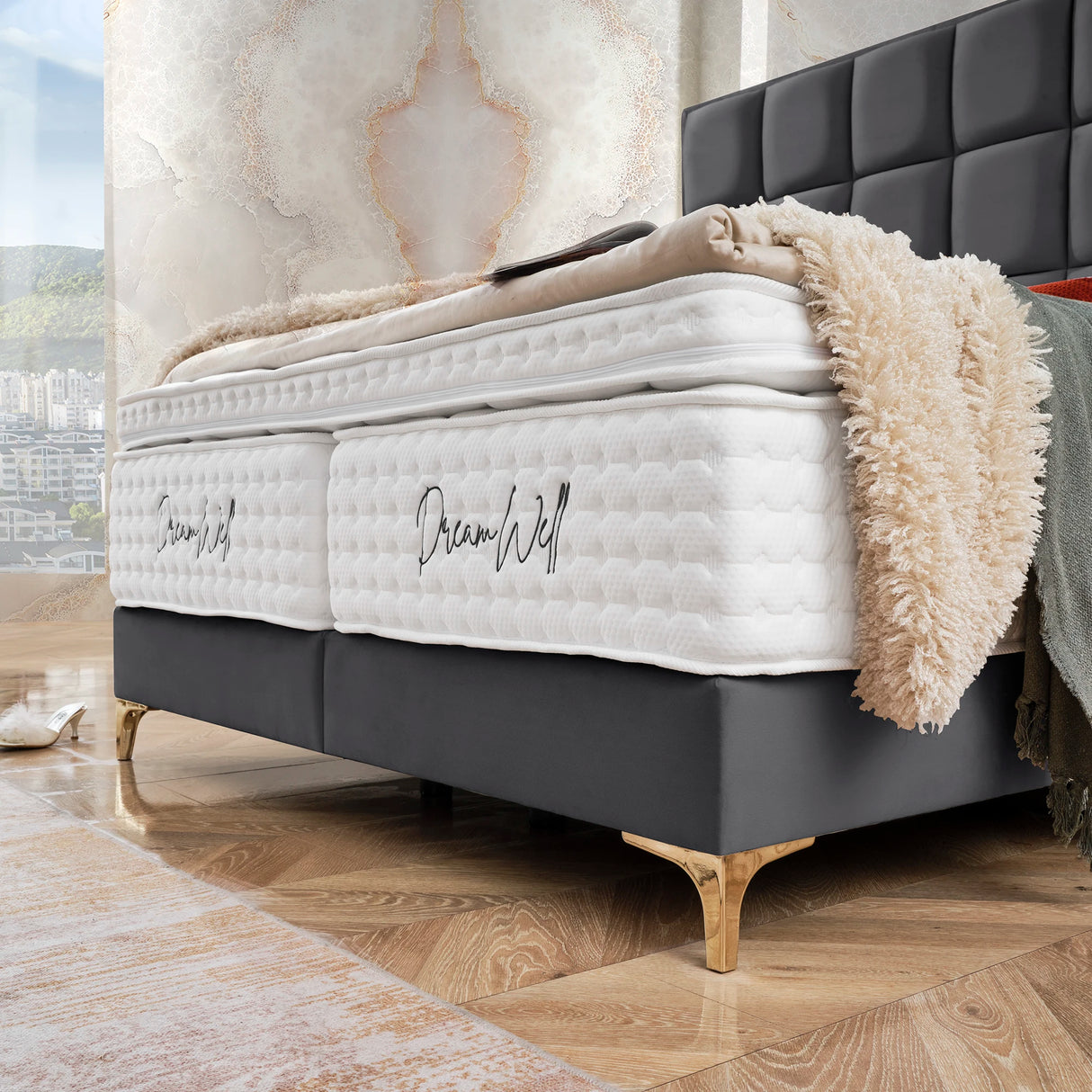 Boxspringbett CASTLE LONG