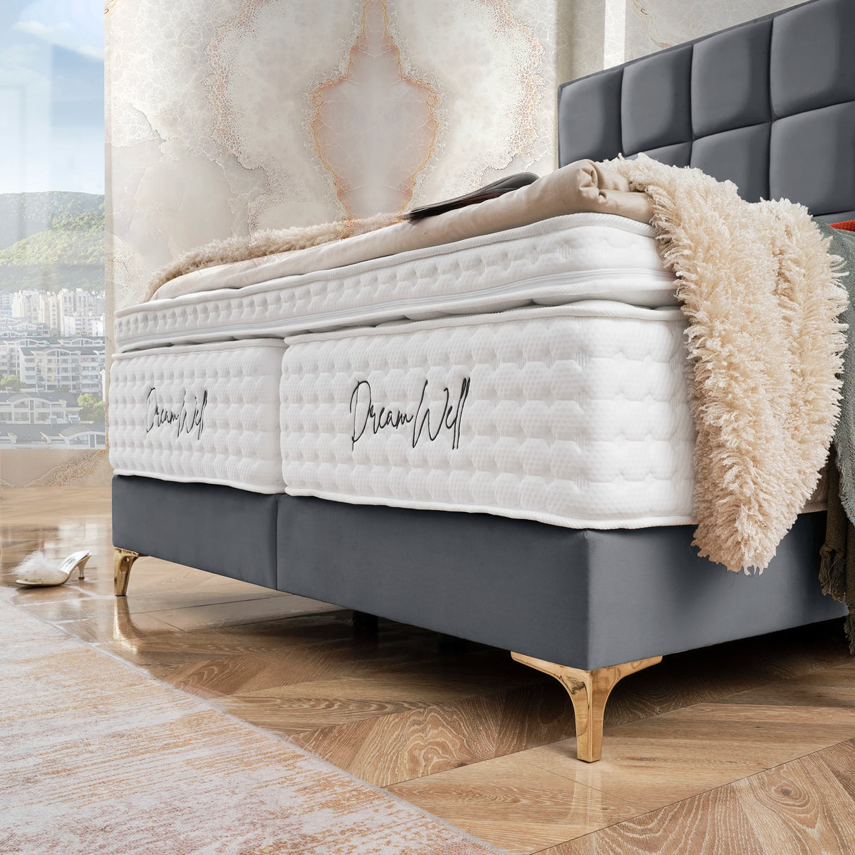 Boxspringbett CASTLE LONG