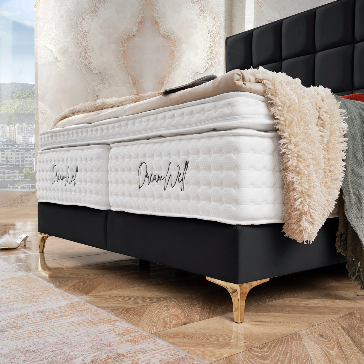 Boxspringbett CASTLE LONG