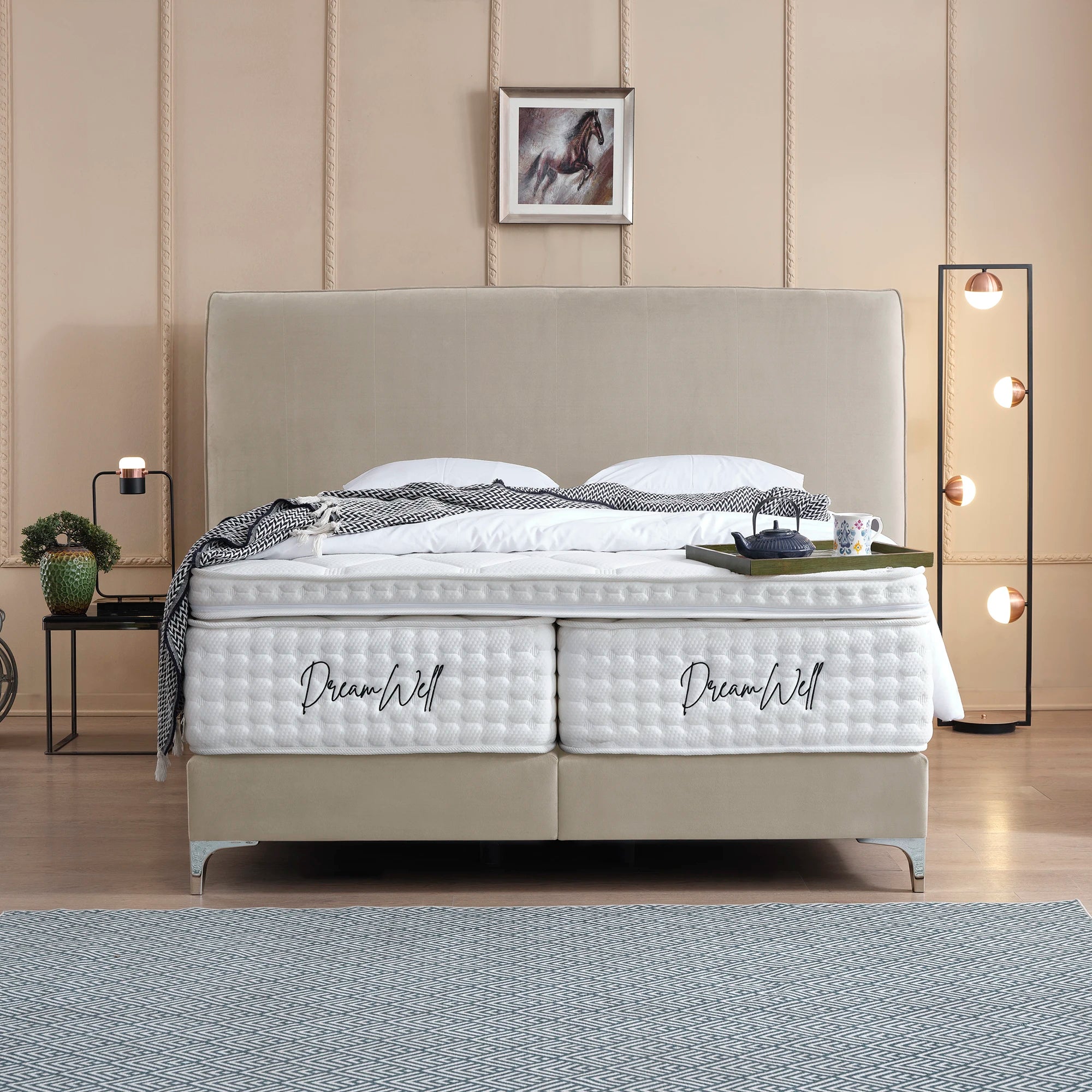 Boxspringbett FABOULAS