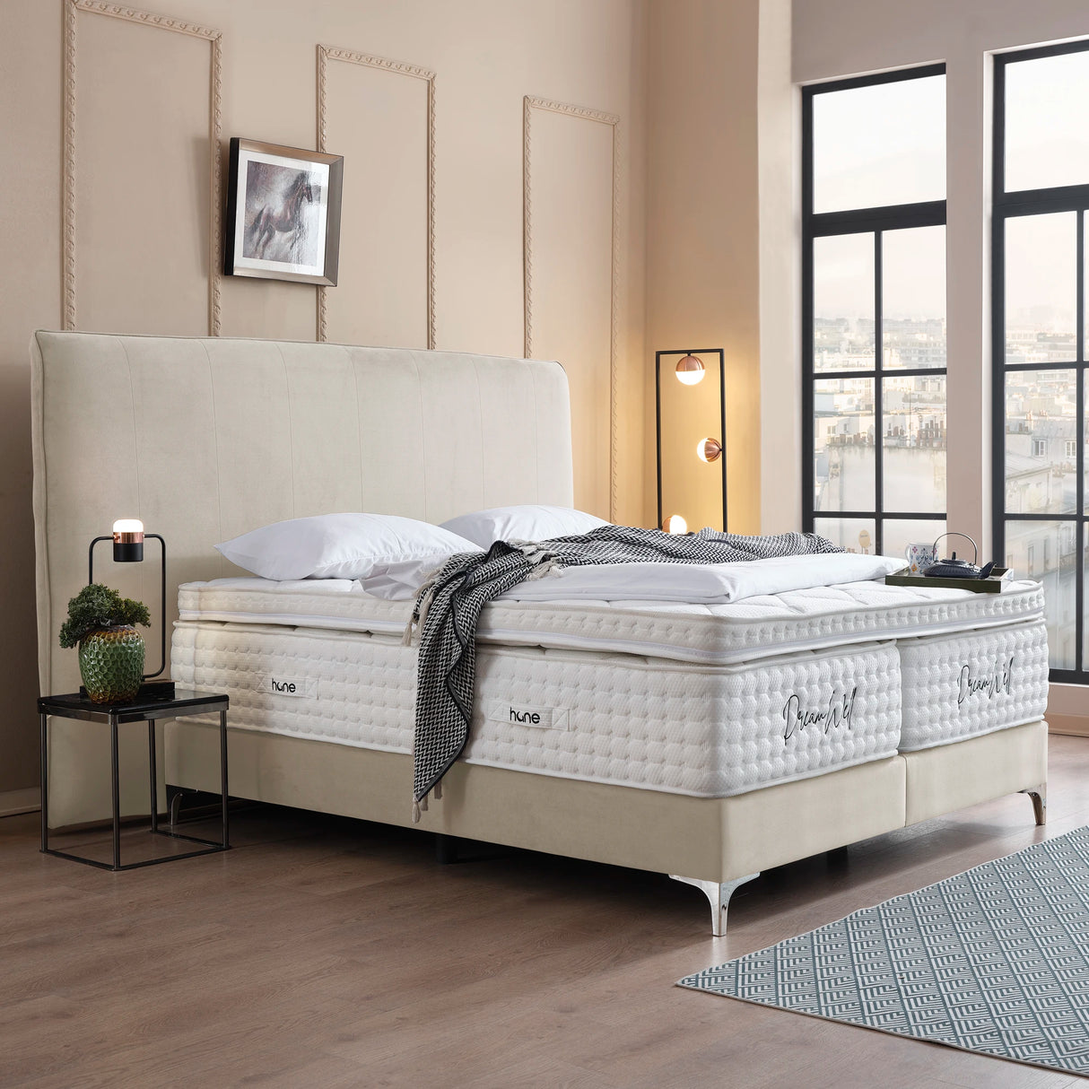 Boxspringbett FABOULAS