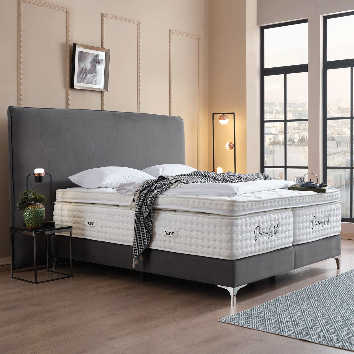 Boxspringbett FABOULAS