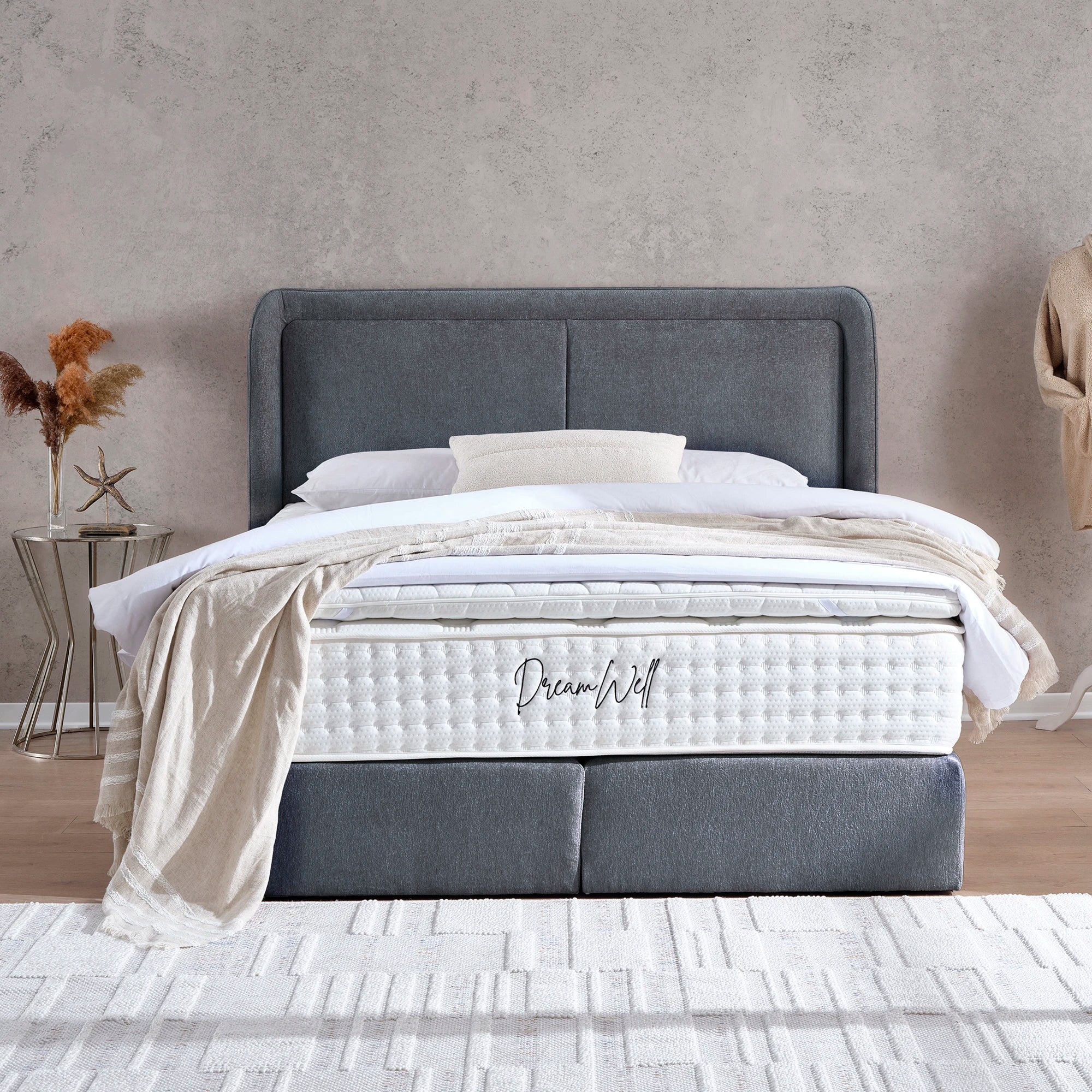 Posteľ s boxspringom LEONE