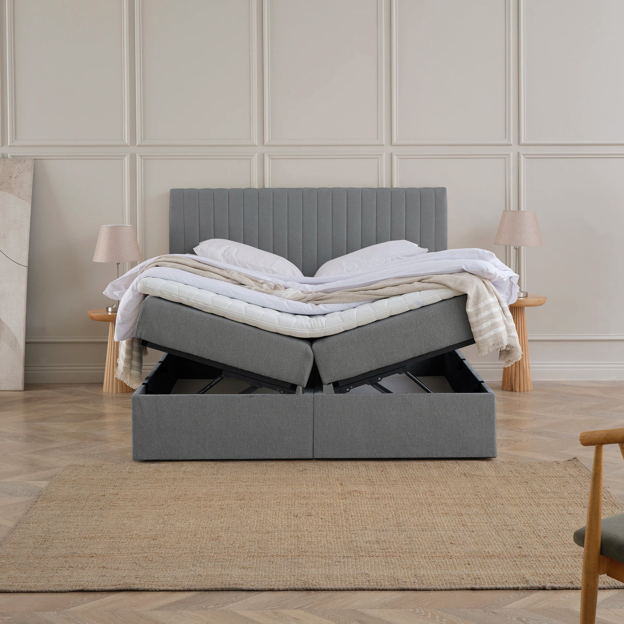Boxspringbett mit Stauraum MIRA